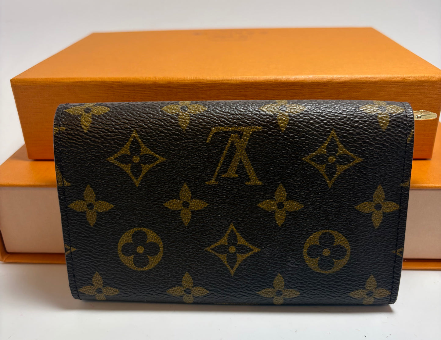 Louis Vuitton Porte Monnaie Tressor Monogram Wallet