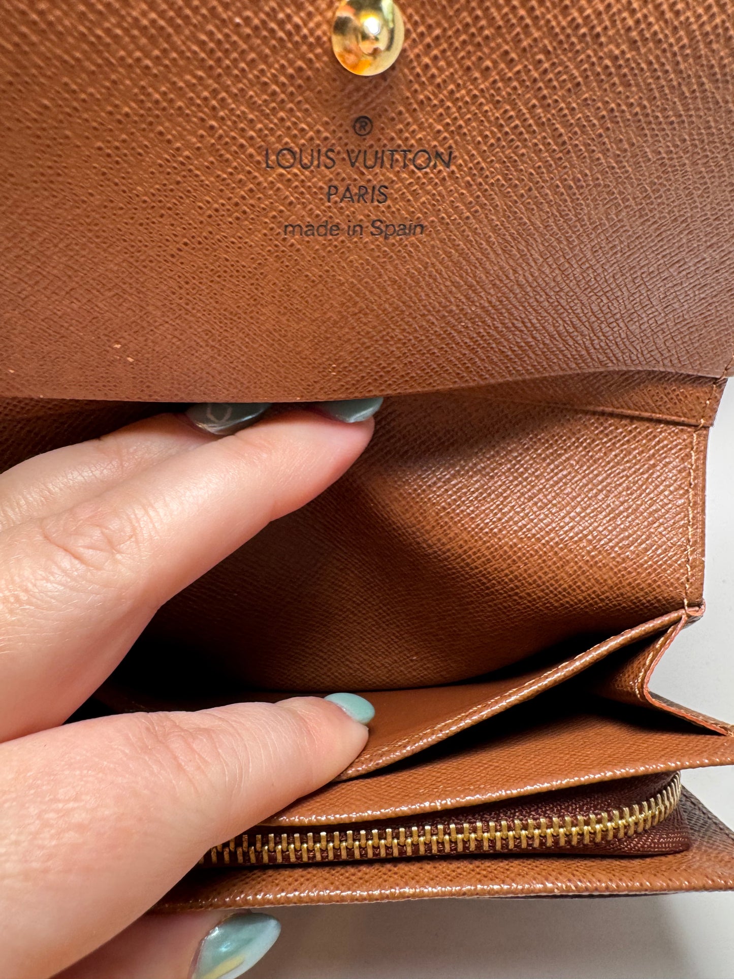 Louis Vuitton Porte Tressor Monogram Wallet