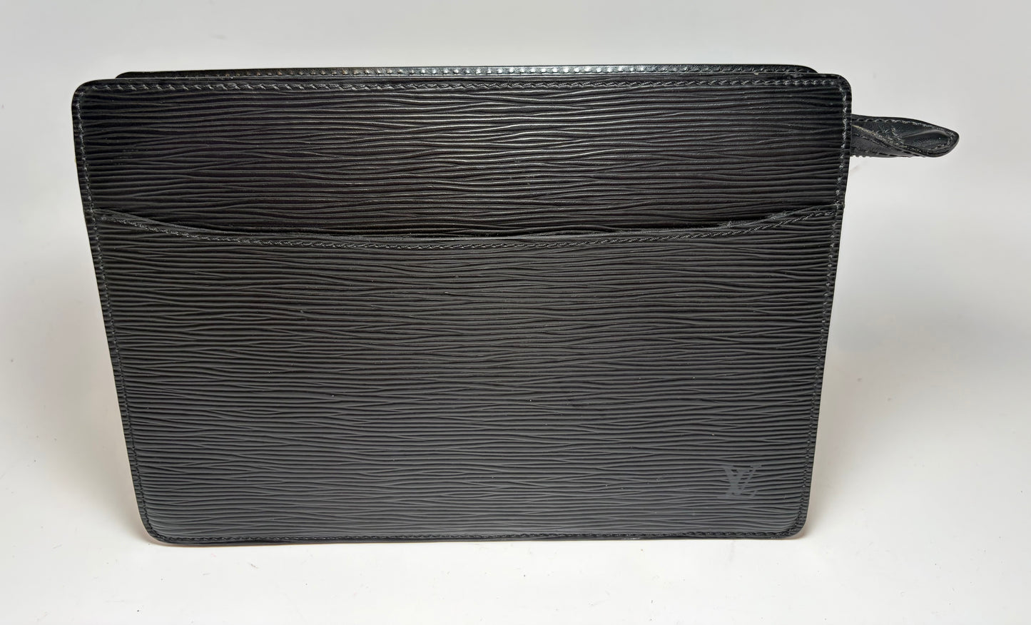 Louis Vuitton Pochette Homme Clutch Black Epi Leather