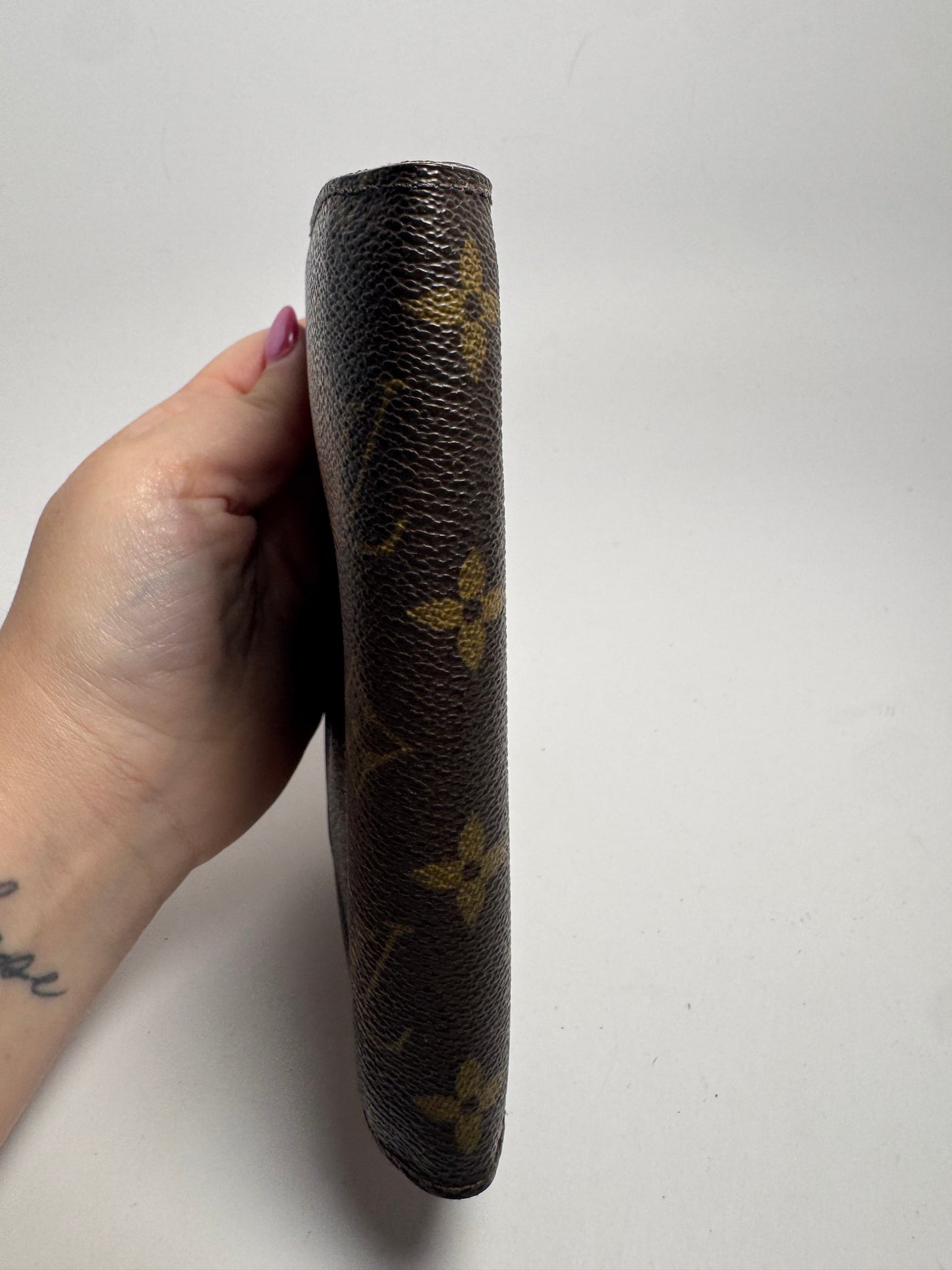Louis Vuitton Porte Papier Wallet/Passport Holder in Monogram Made in France October 2006