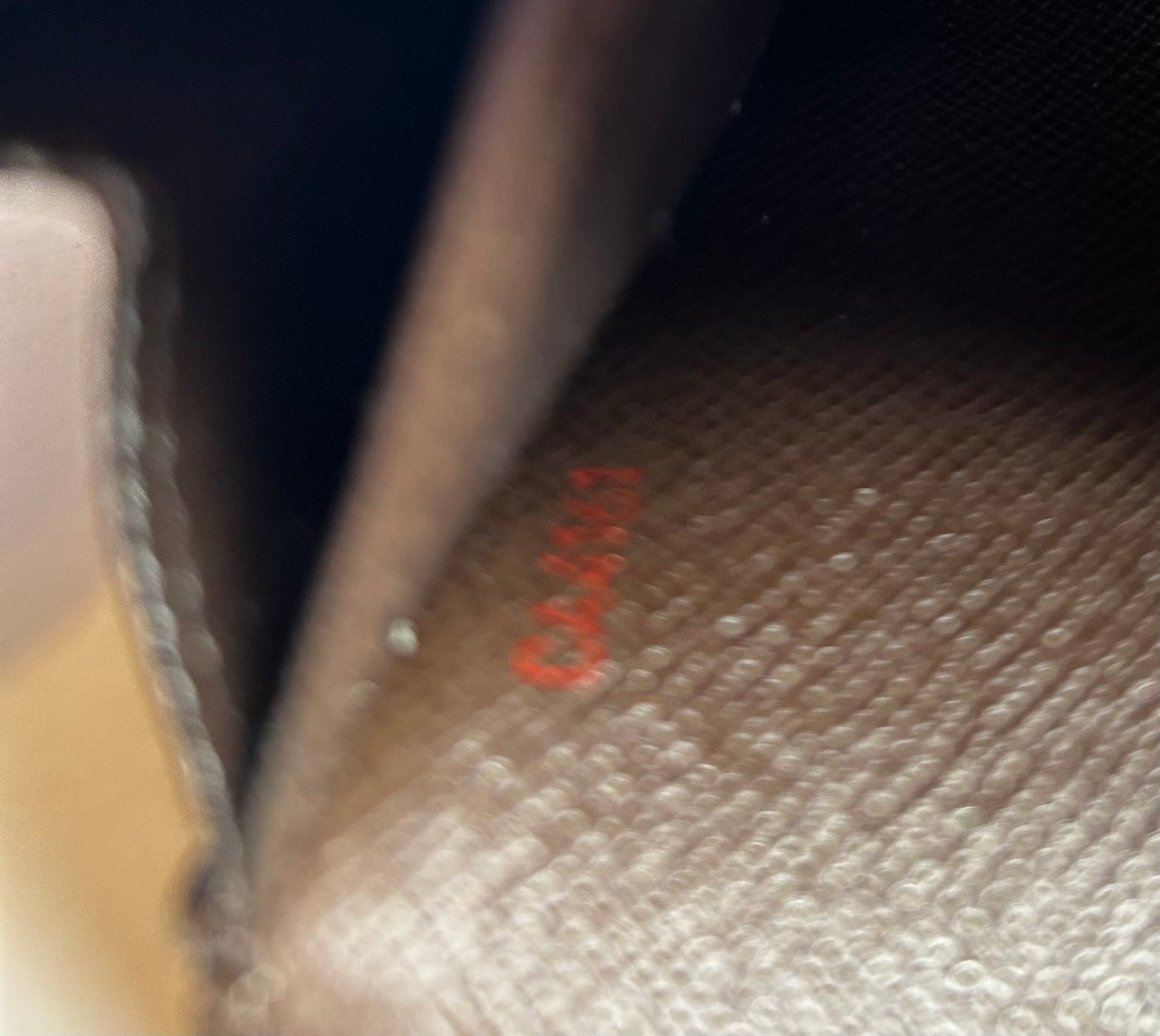 Louis Vuitton Damier Ebene Sarah Wallet