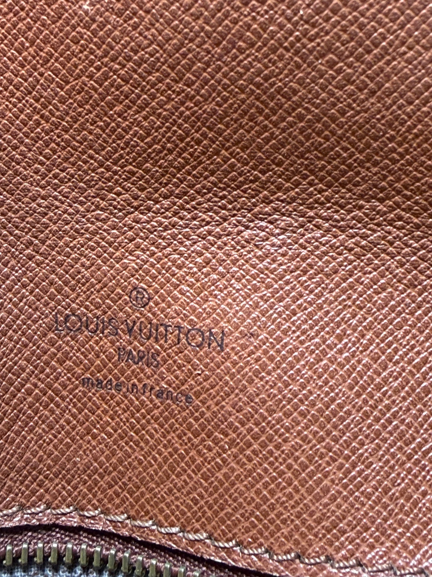 Louis Vuitton Chantilly PM Monogram Crossbody, Made in France May 1989