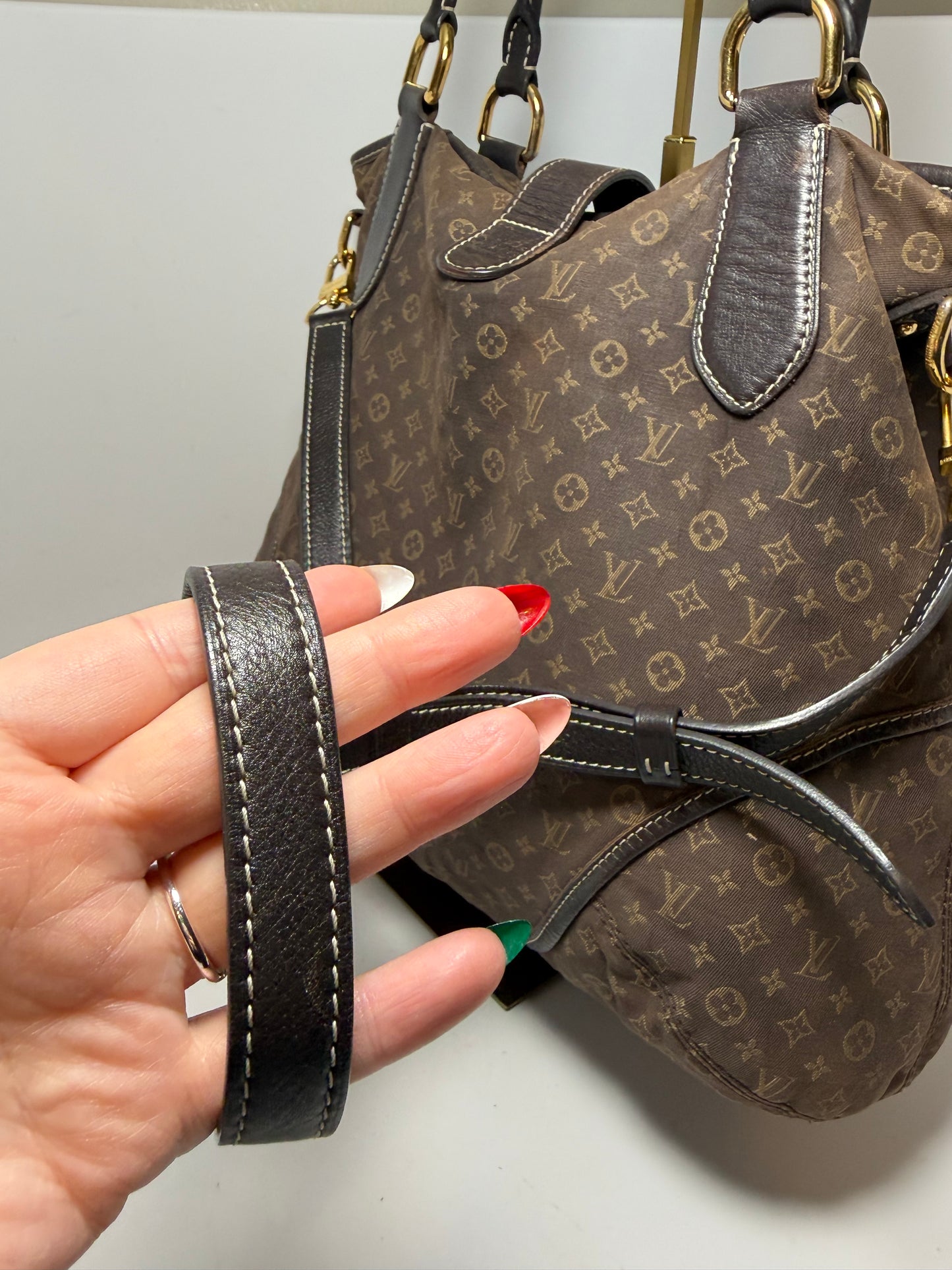 Louis Vuitton Elegie Idylle Monogram Satchel/Crossbody