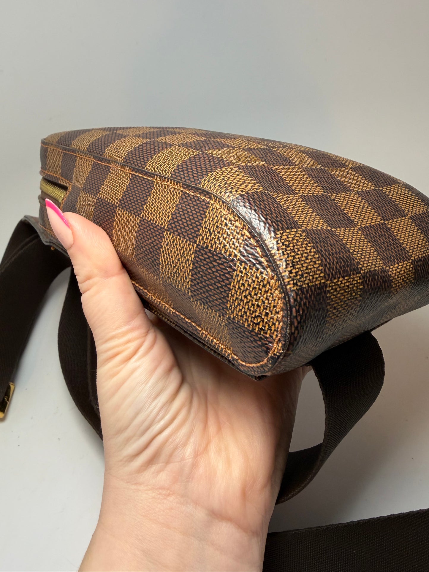 Louis Vuitton Geronimo Belt Bag/Bum Bag Damier Ebene