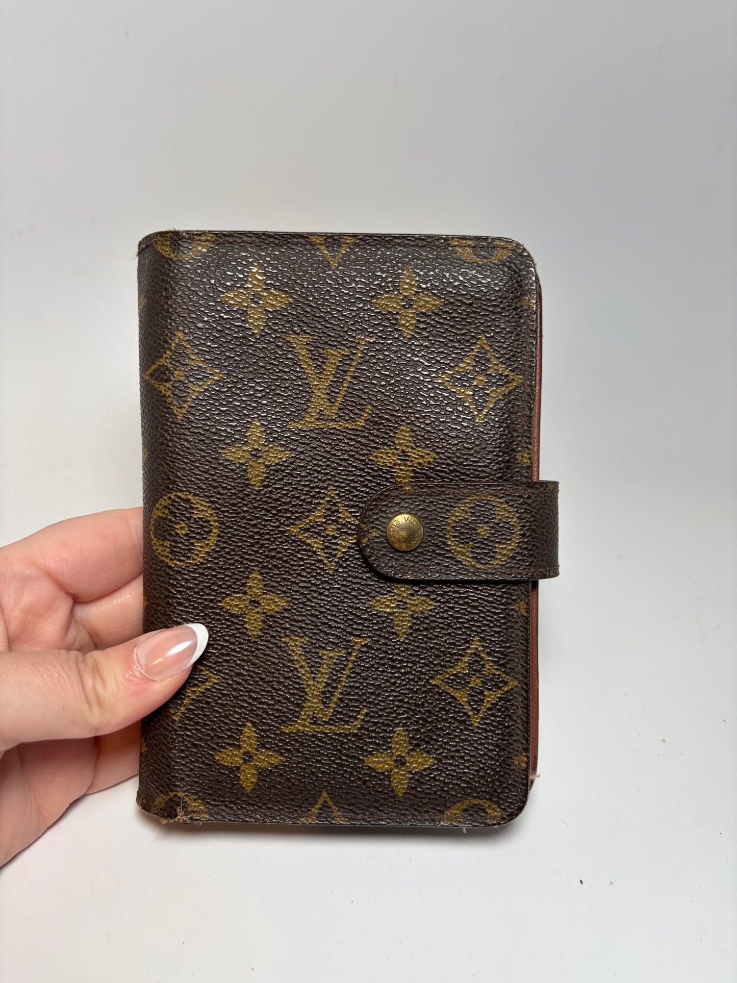 Louis Vuitton Porte Papier Passport Wallet Monogram