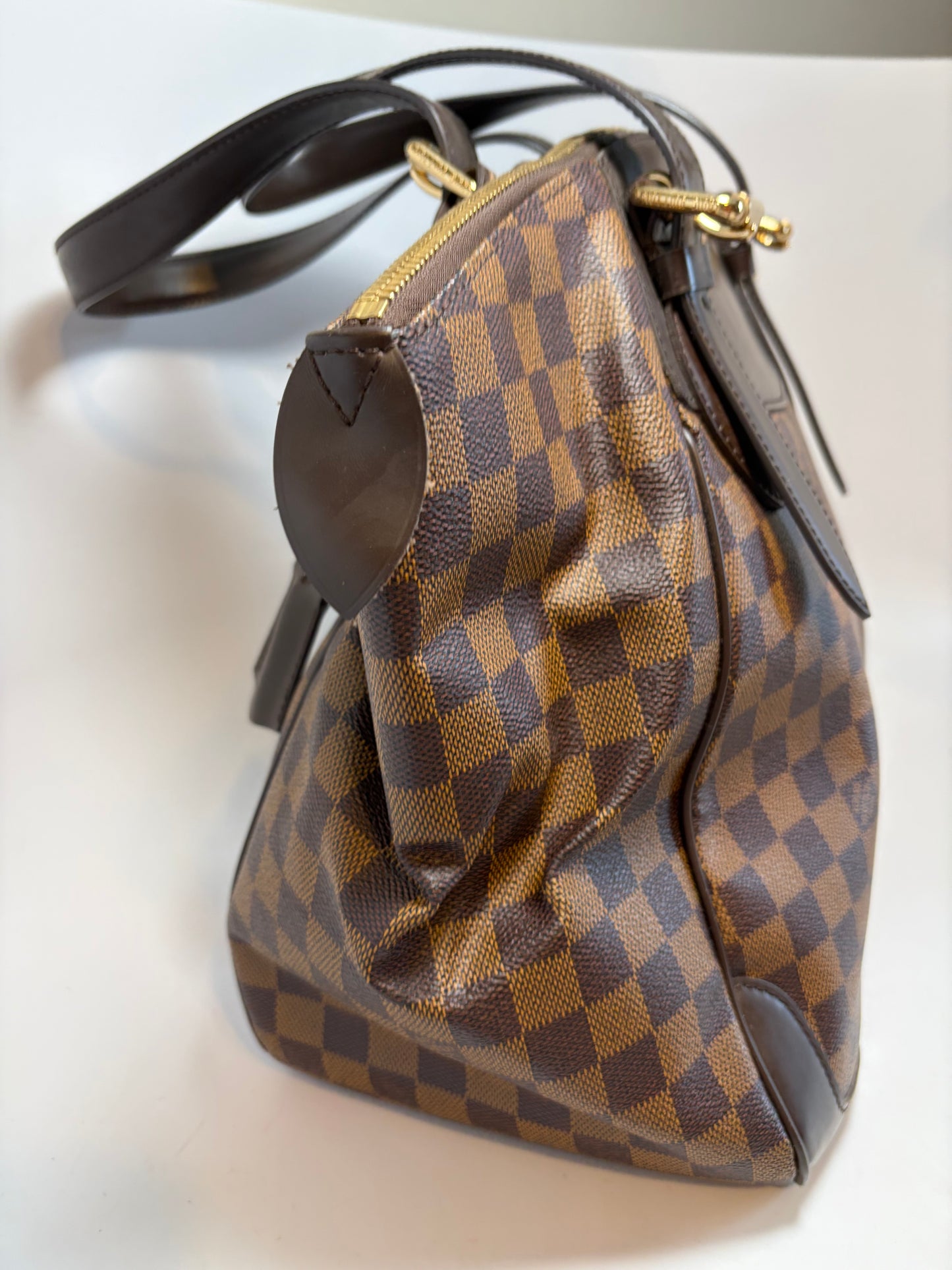Louis Vuitton Damier Ebene Verona GM Shoulder Bag