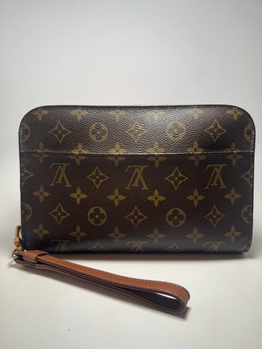 Louis Vuitton Orsay Clutch Monogram Toiletry Bag