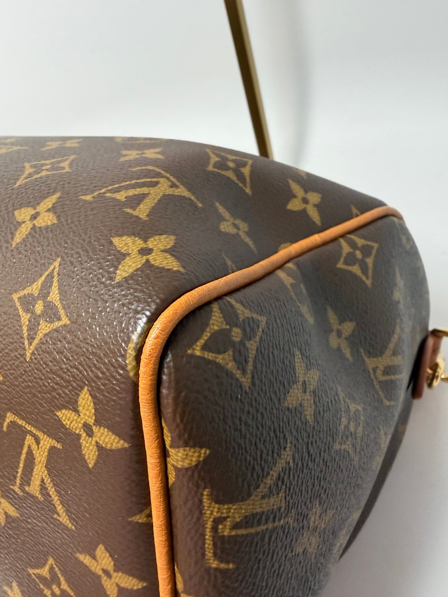 Louis Vuitton Speedy Soft 30 Boho w/Ostrich Leather