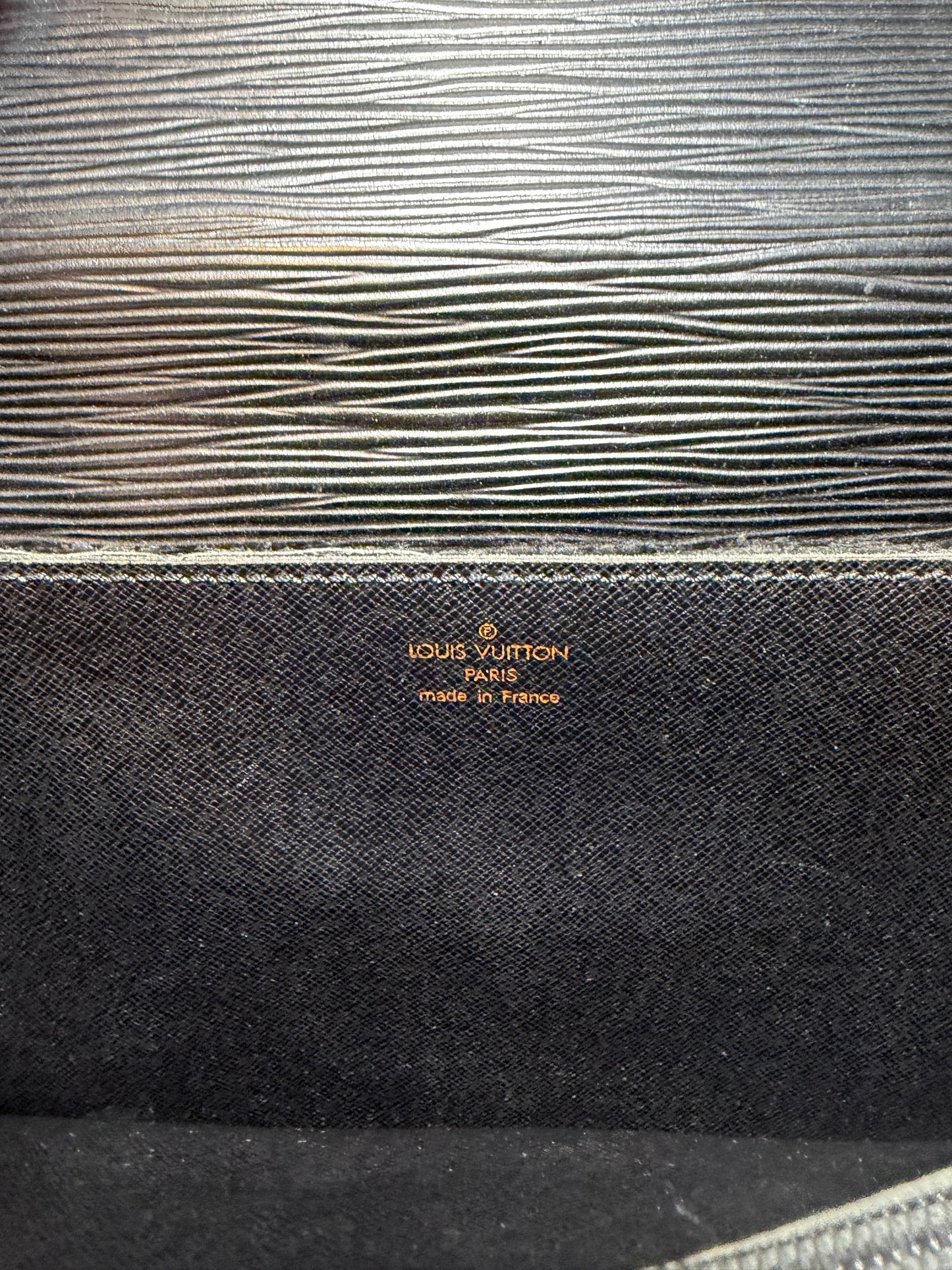 Louis Vuitton Black Epi Monceau Serviette Metis/Laptop Holder/Briefcase/Document Holder