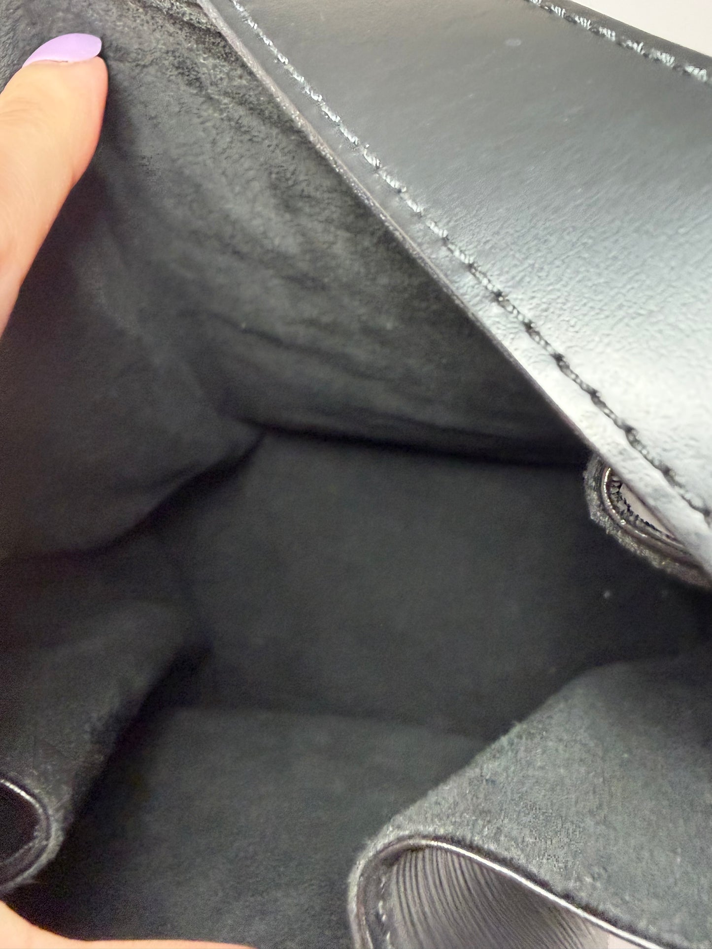 Louis Vuitton Sac D’Epaule PM Black Epi Leather Shoulder Bag