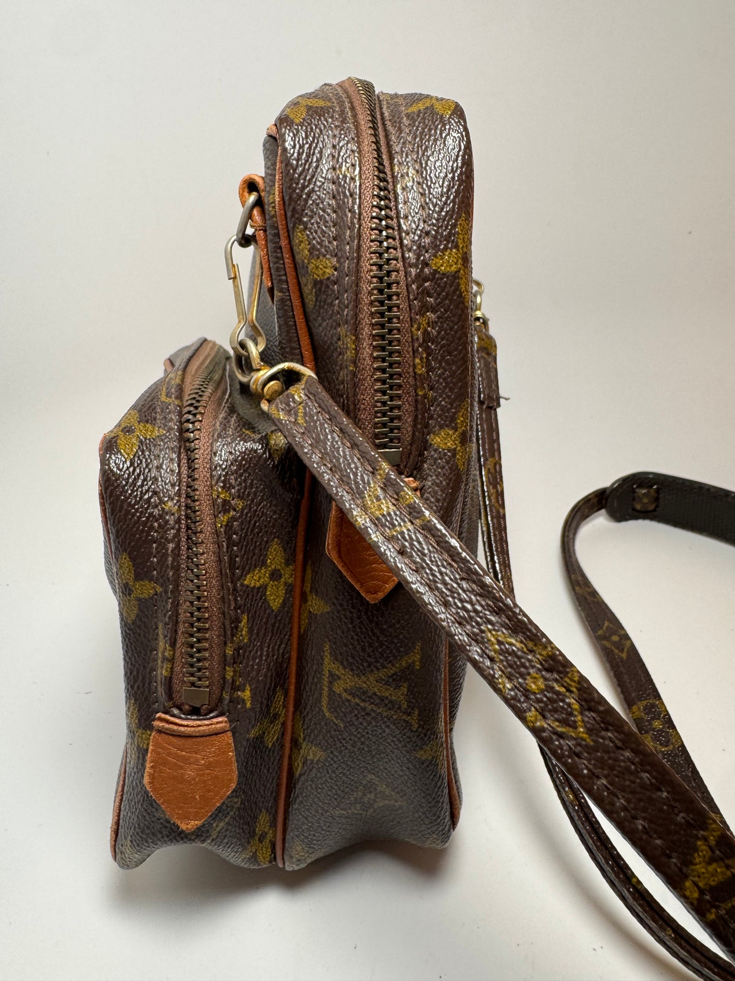 Louis Vuitton Amazon Monogram Crossbody- Vintage Pre Date Code 1980s