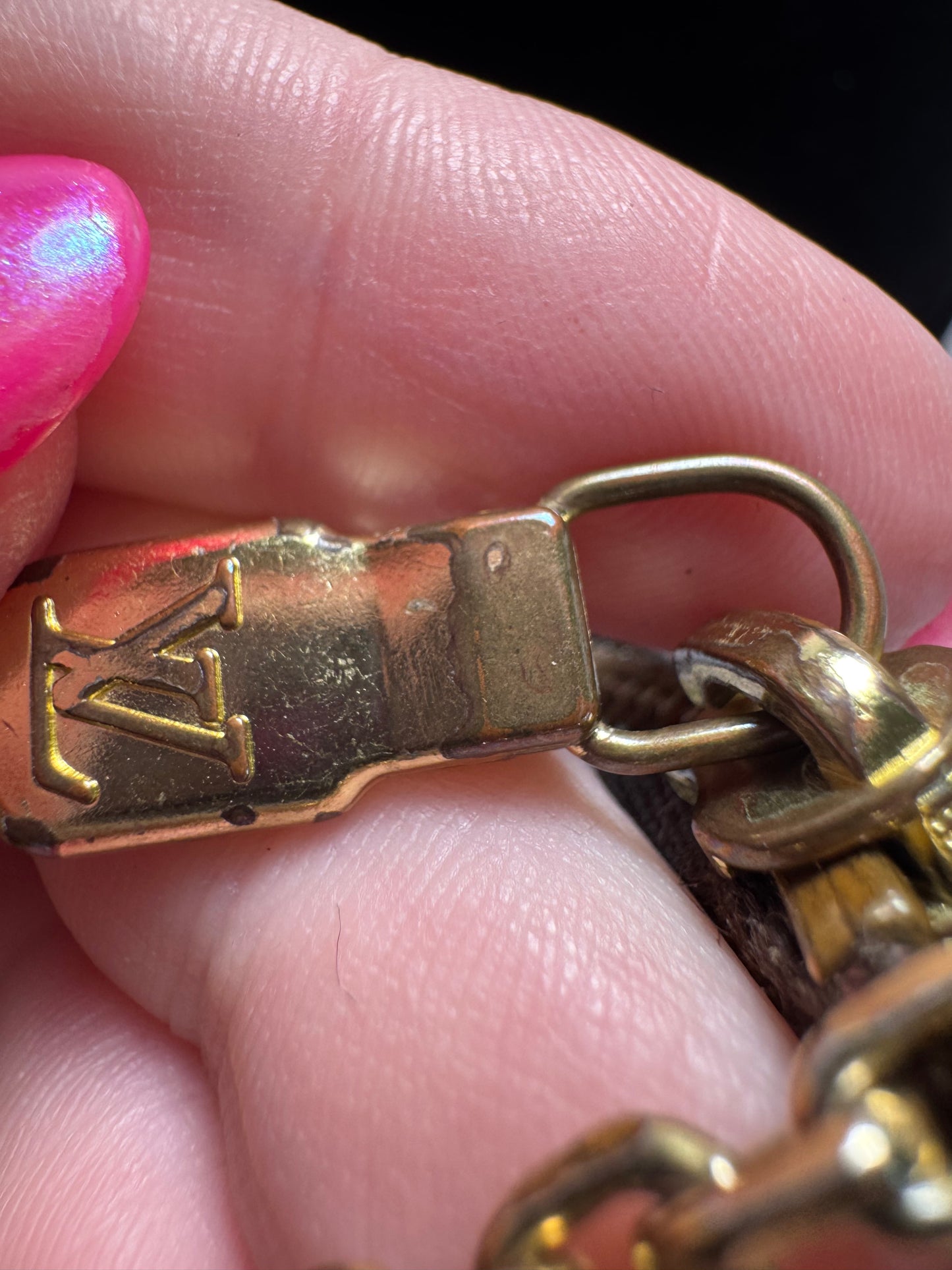 Louis Vuitton Key Cles/Key Pouch Monogram