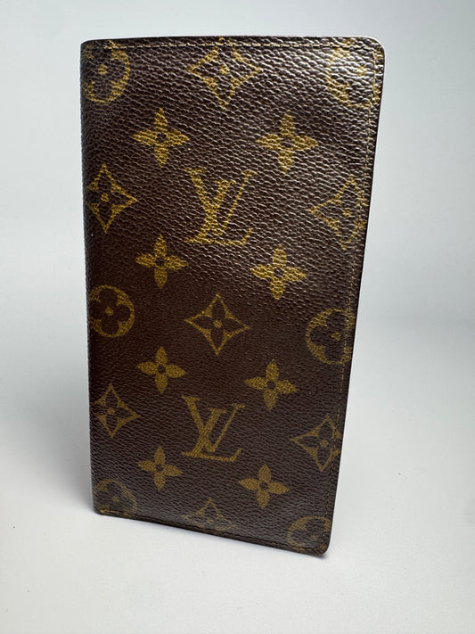 Louis Vuitton Monogram Passport Cover/Checkbook Cover- January 1994 France