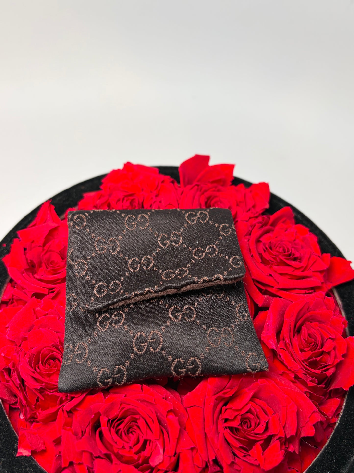 Gucci GG 925 Sterling Silver Stud Earrings with Dust Bag & COA