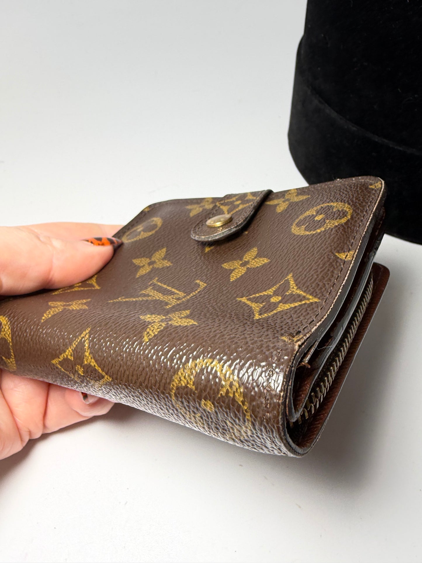 Louis Vuitton Monogram Zippy Compact Wallet Date code