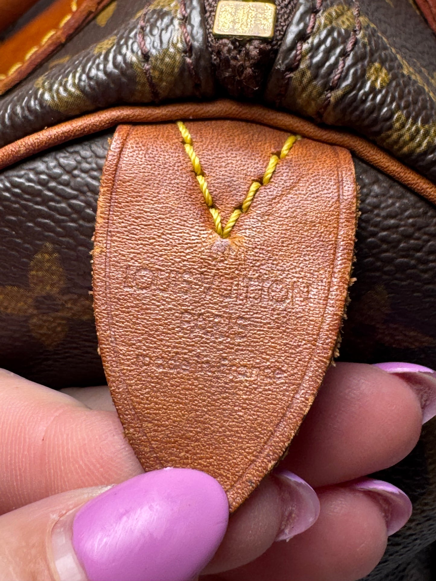 Louis Vuitton Speedy 25 Monogram Satchel