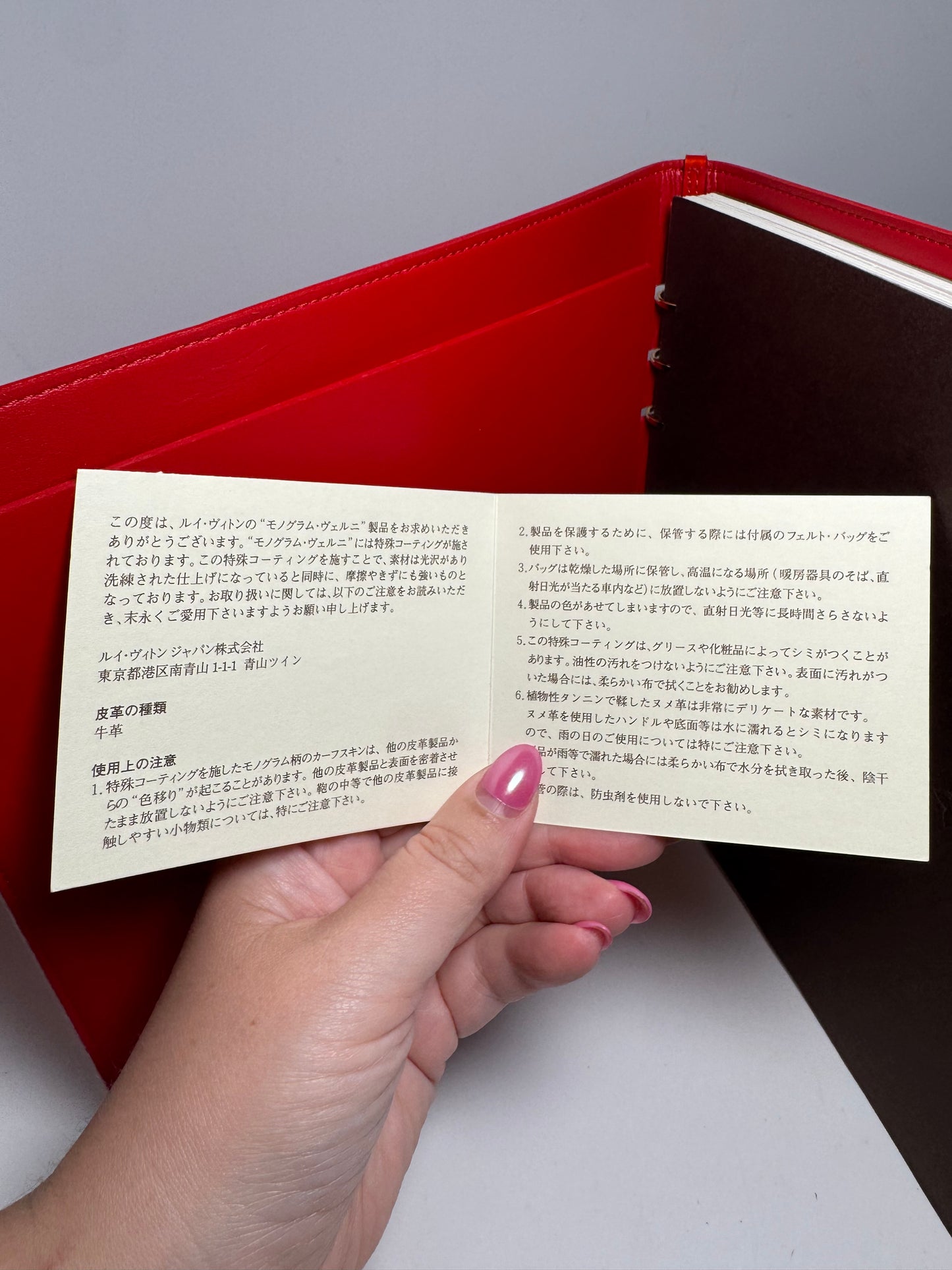 Louis Vuitton Red Monogram Patent Leather Vernis  Sketchbook/Notebook with monogram pages