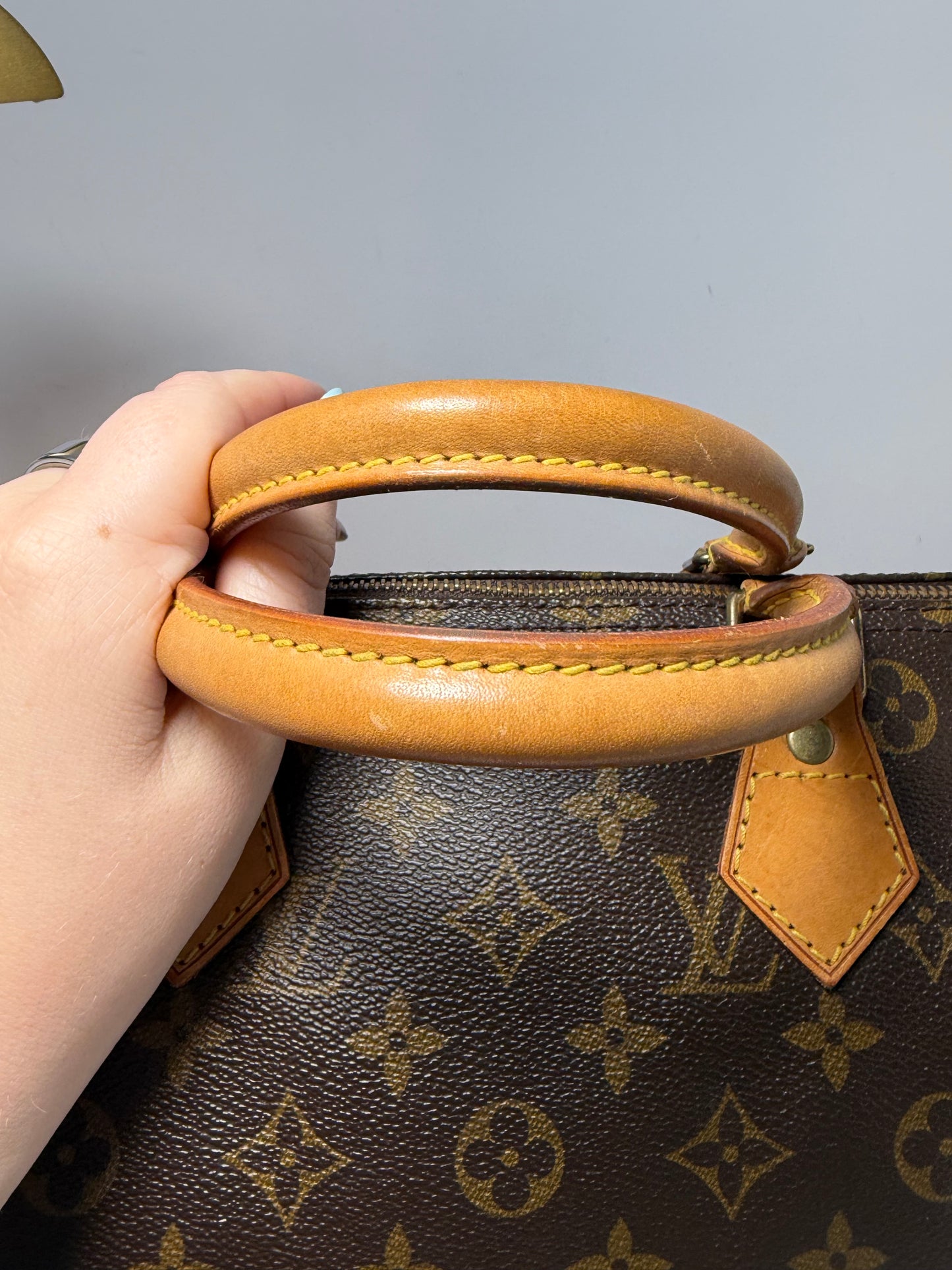 Louis Vuitton Speedy 30 Monogram, Made in France September 1993- comes with lock & key