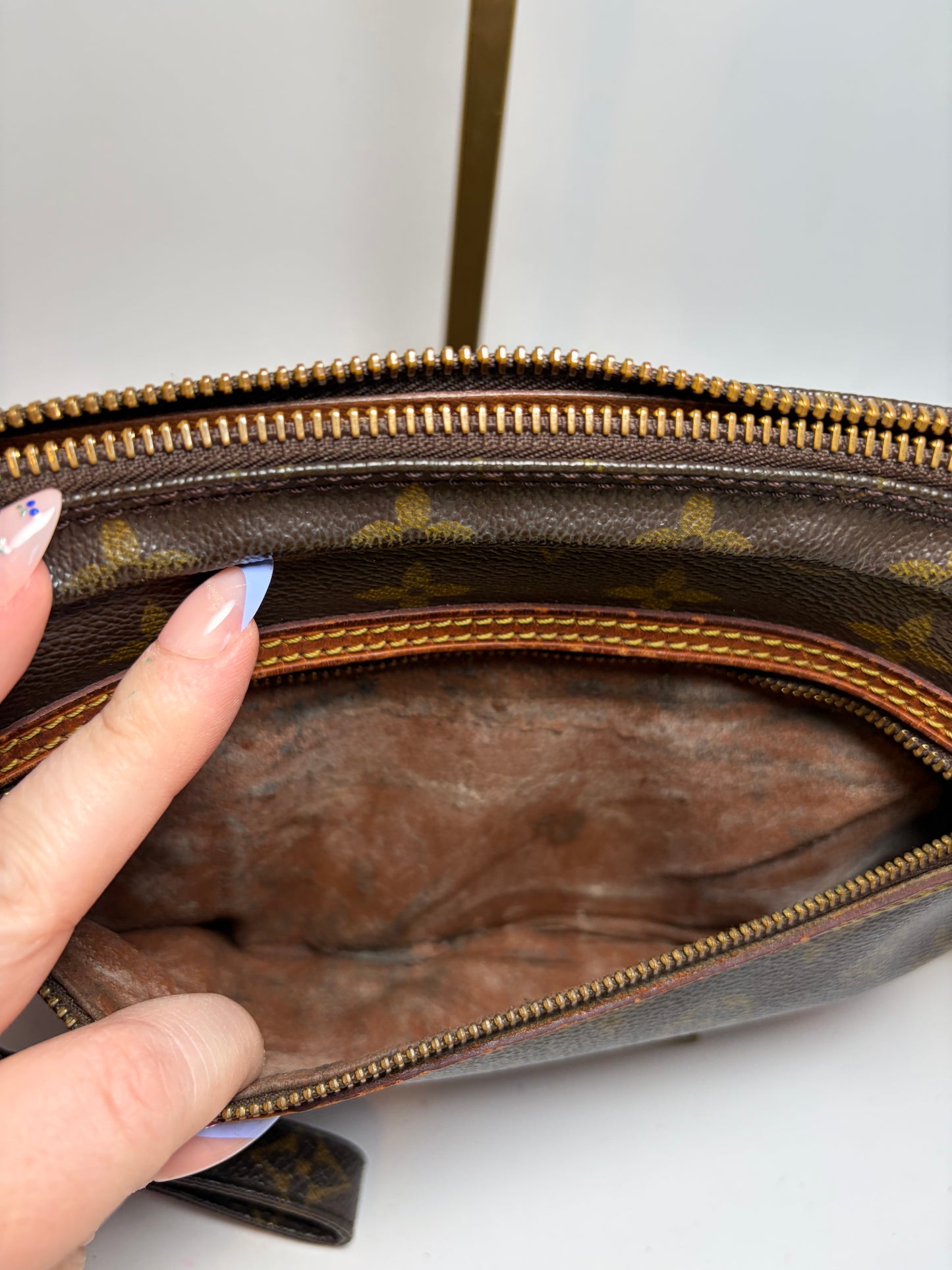 Louis Vuitton Marley Draggone Clutch/Wristlet Monogram