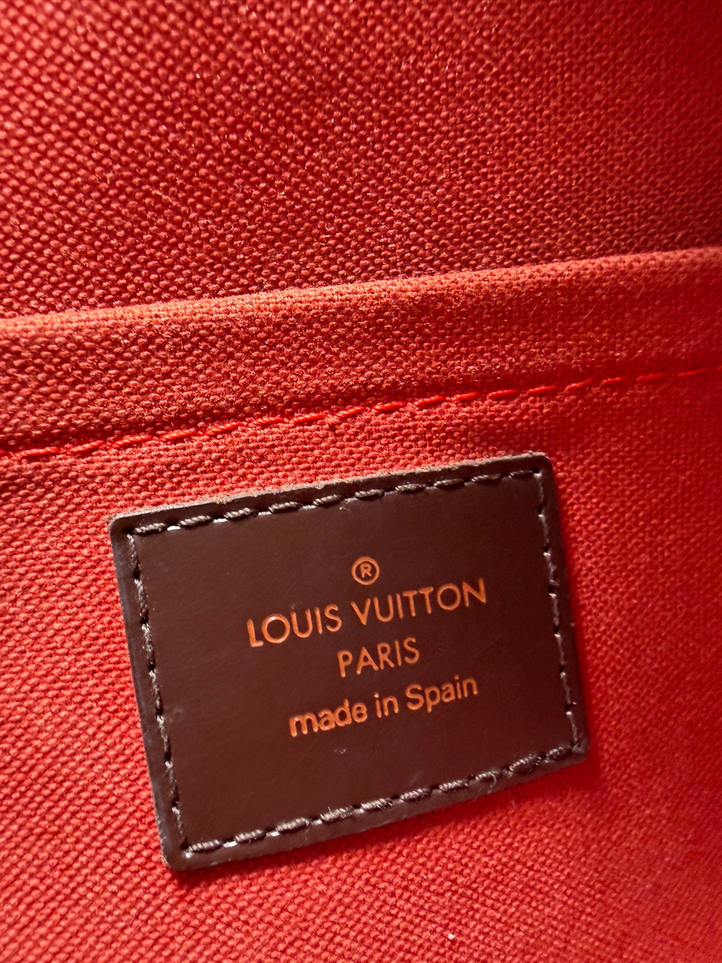 Louis Vuitton Ribera MM Damier Ebene Satchel