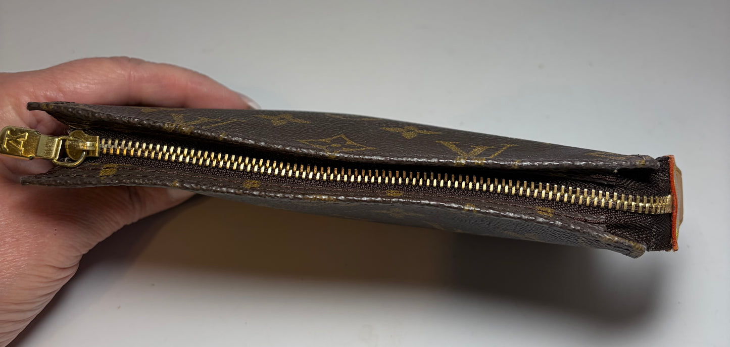 Louis Vuitton Bucket PM Monogram Toiletry Pouch, Made in France October 2000