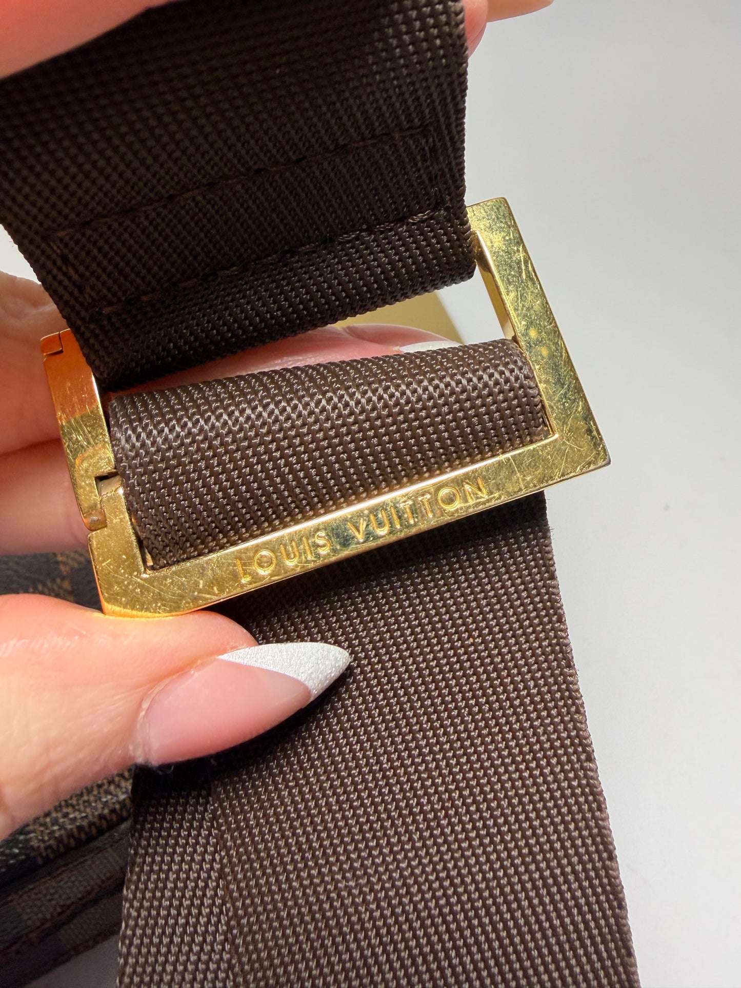 Louis Vuitton Damier Ebene Geronimo Belt Bag