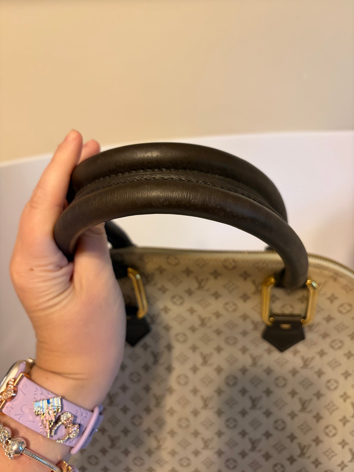 Louis Vuitton Mini Lin Alma Bag