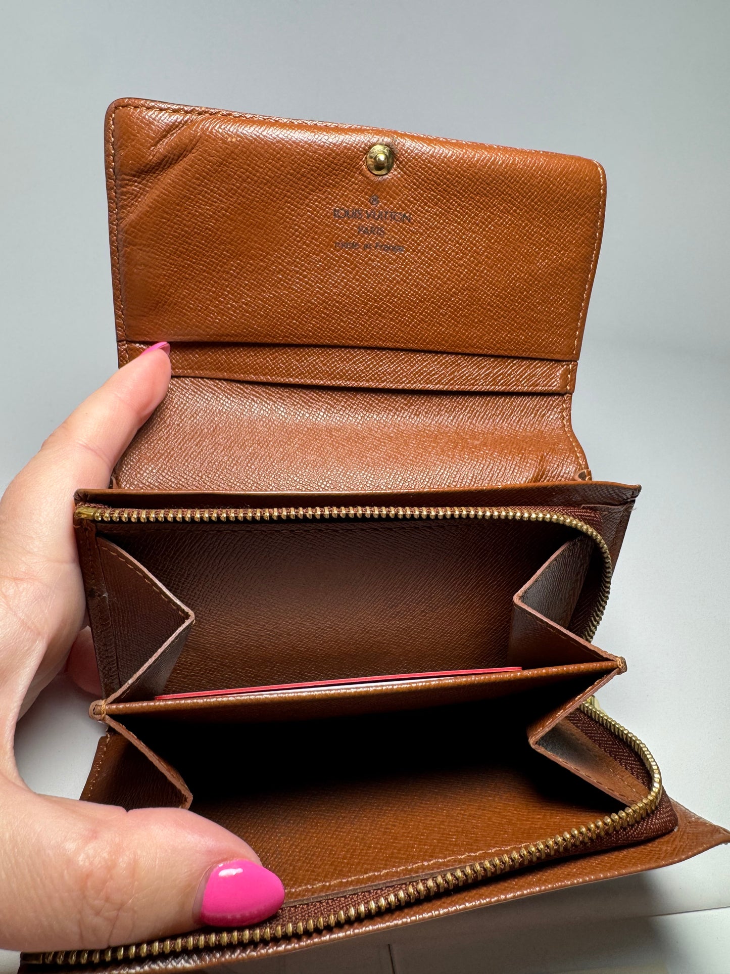 Louis Vuitton Porte Monnaie Billets stressor Monogram Snap Wallet-September 2004 France