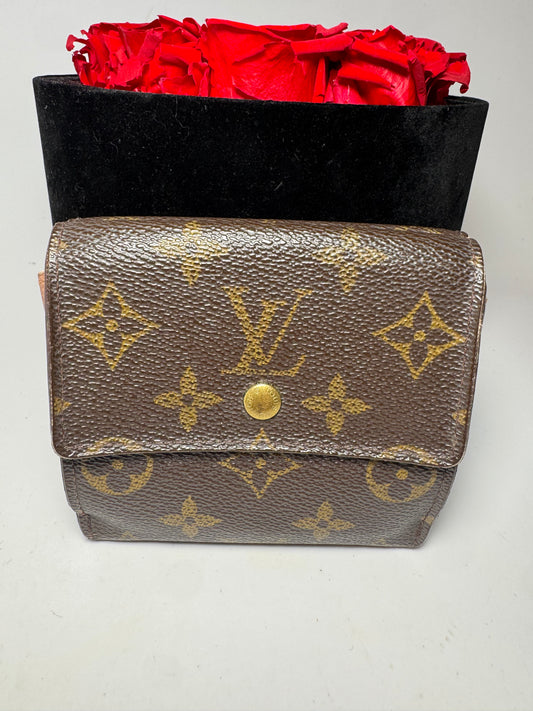 Louis Vuitton Monogram Elise Trifold Wallet