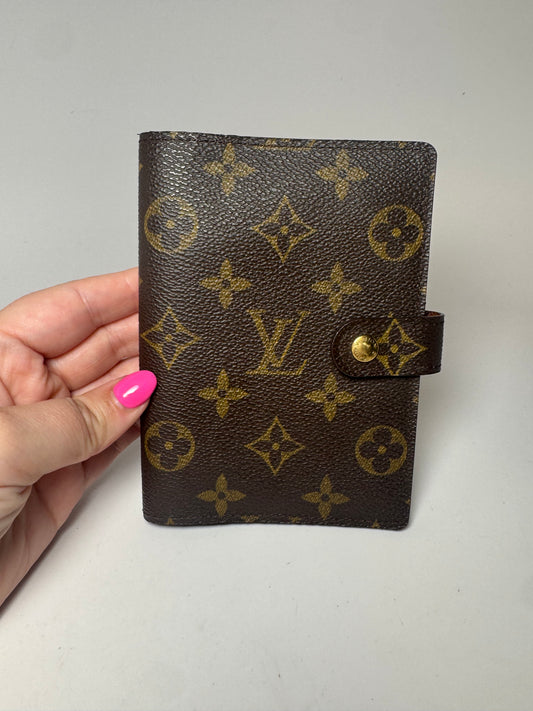 Louis Vuitton Agenda PM Monogram Planner / Passport Holder