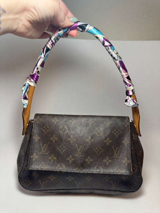 Louis Vuitton Looping Mini Monogram Shoulder Bag/Hand Bag