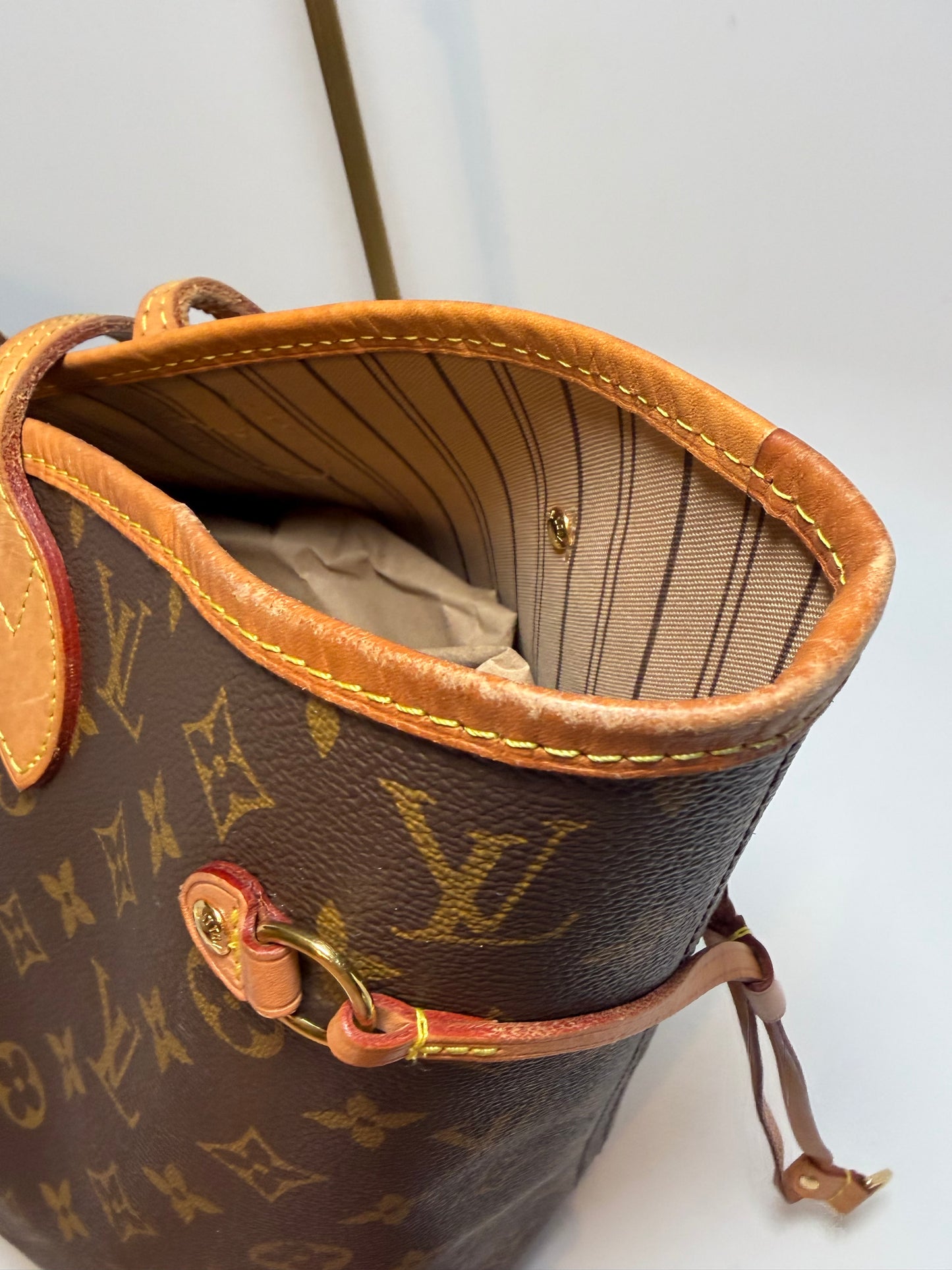 Louis Vuitton Neverfull MM Monogram Tote w/COA