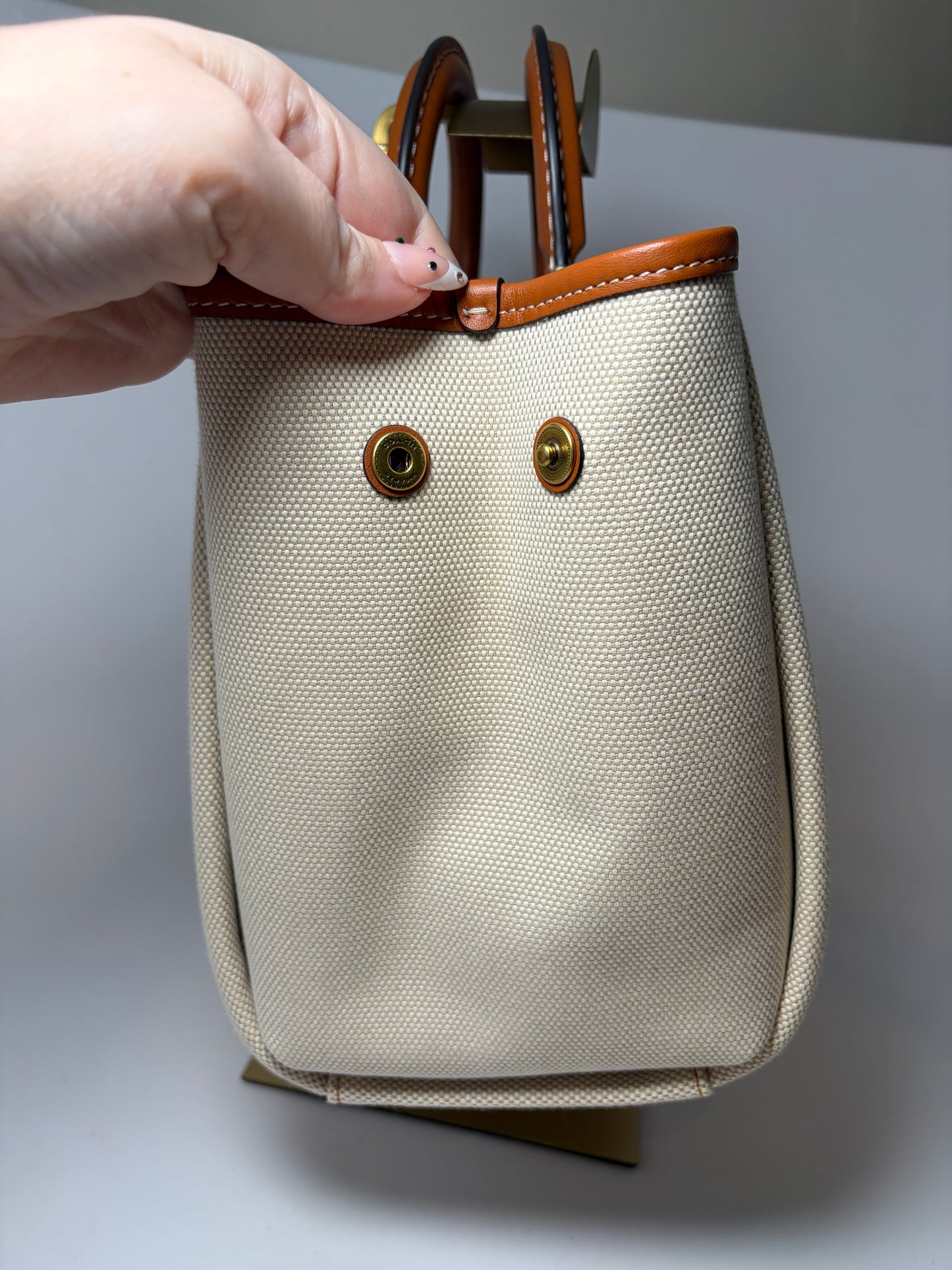 Coach Reese 28 Tote/Shoulder Bag in Natural