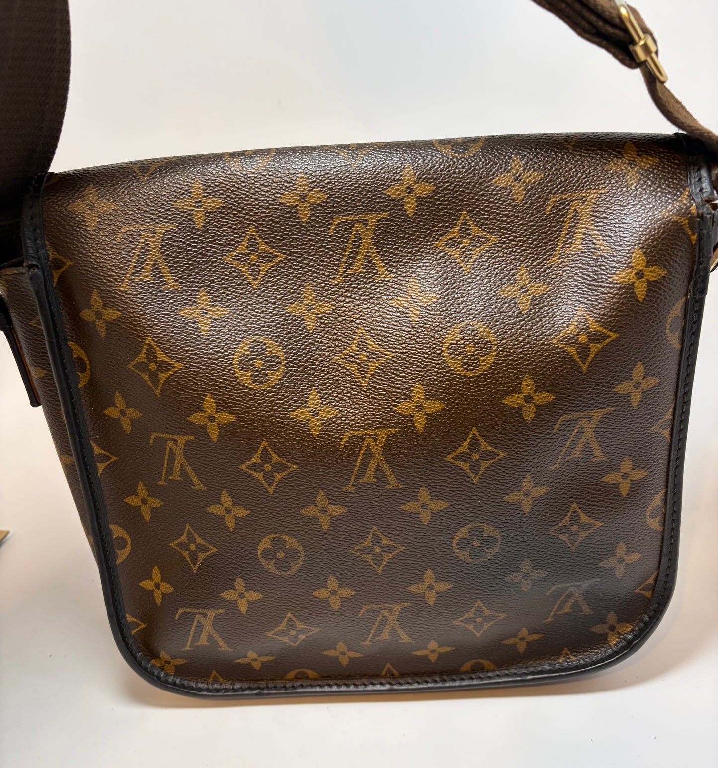 Louis Vuitton Bosphore PM Messenger Bag Macassar Monogram