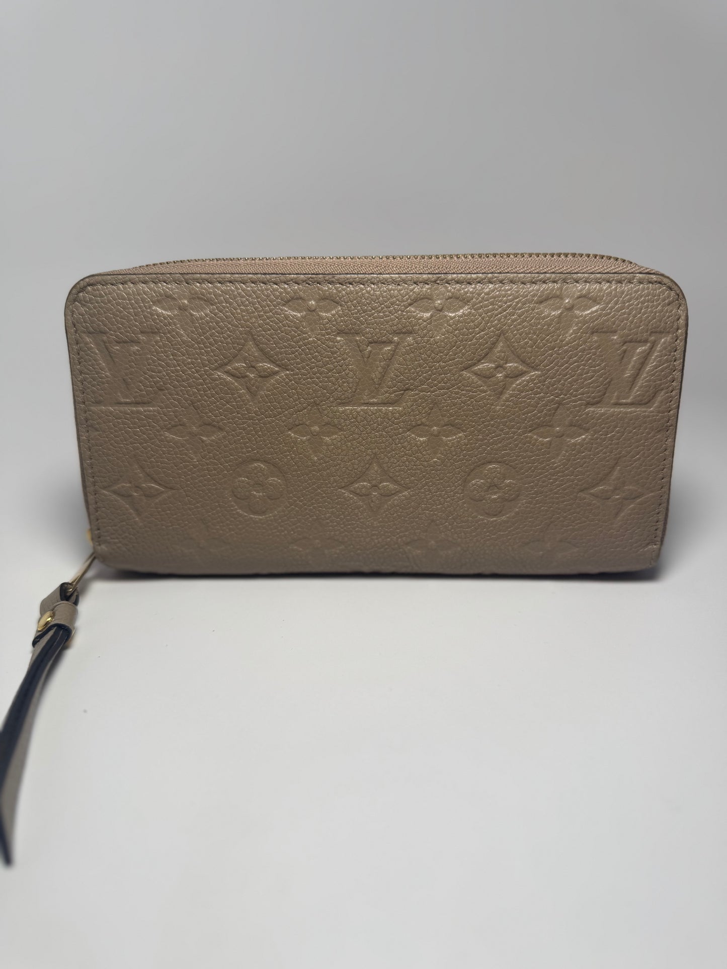 Louis Vuitton Zippy Wallet Monogram Empriente Tourterelle (Turtle Dove)
