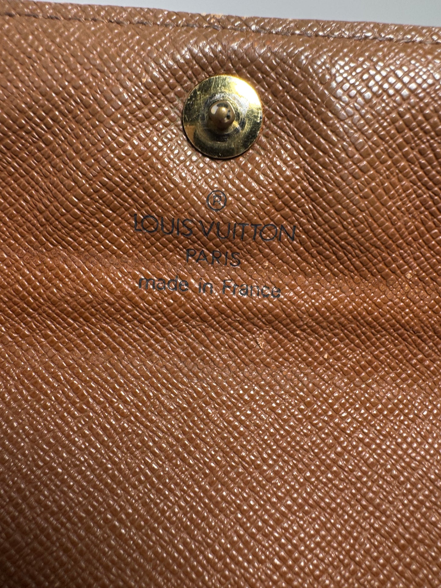 Louis Vuitton Alexandra Wallet Monogram Fair Condition Made in France 2007
