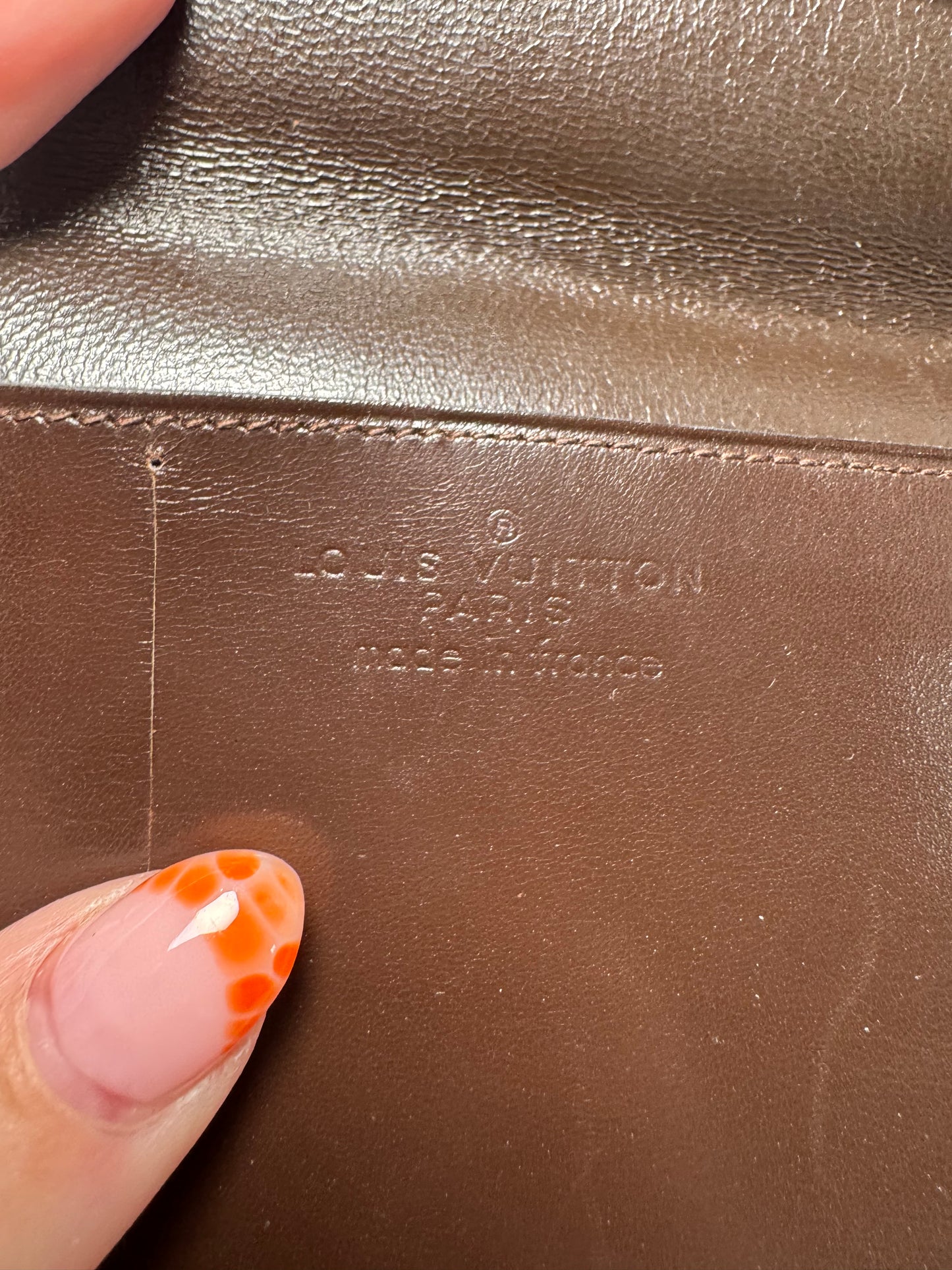 Louis Vuitton Monogram Checkbook Cover/Passport Cover/Wallet