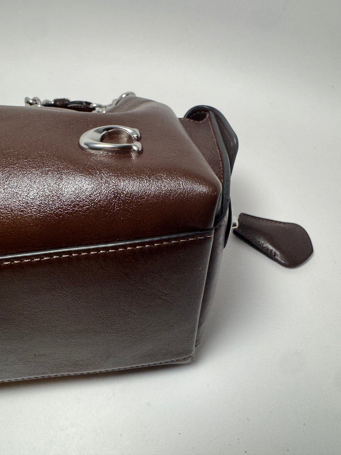 Coach Pocket Juliet 30 in Maple Glazed Leather NWOT