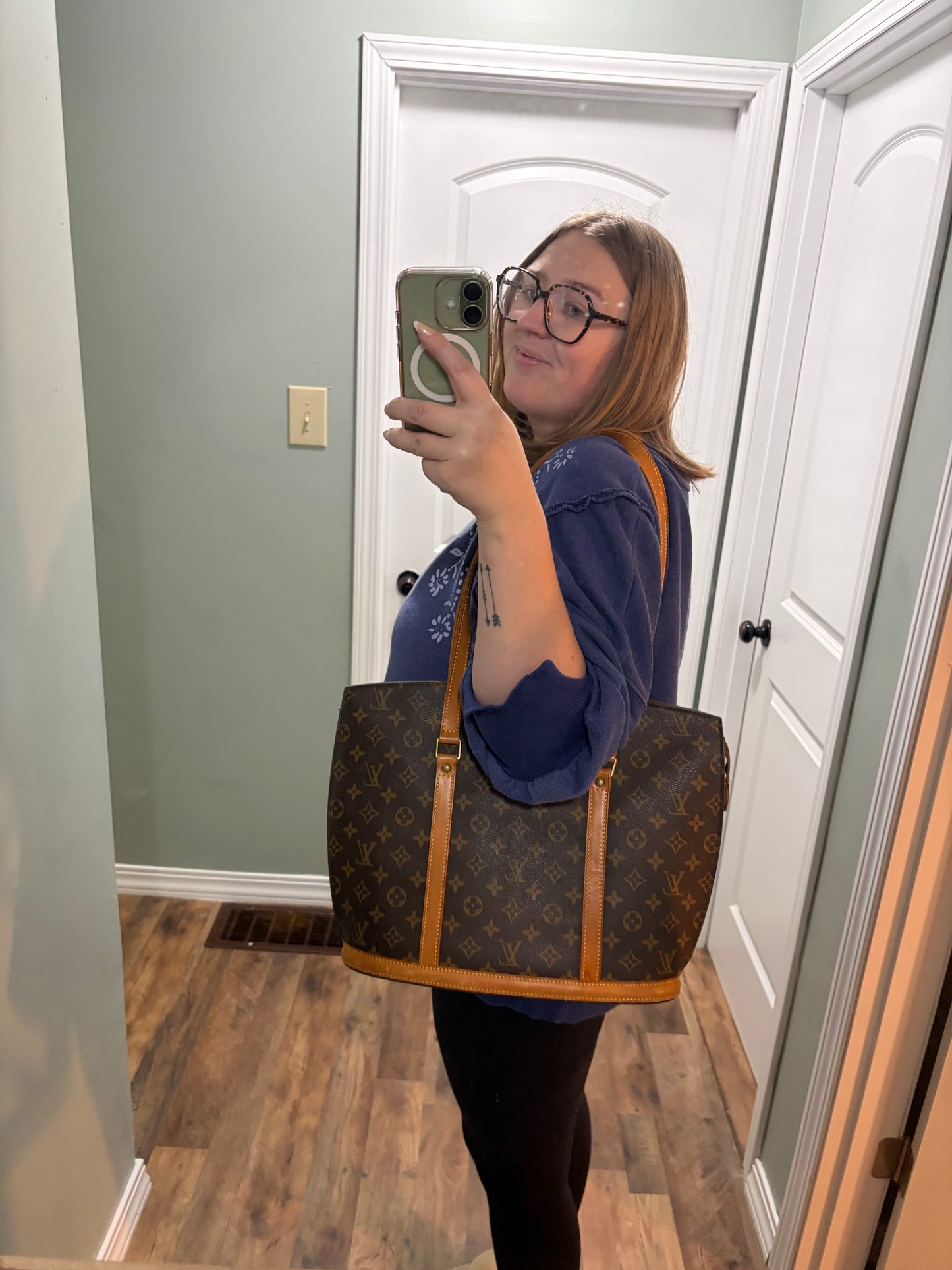 Louis Vuitton Babylone Tote Monogram Vintage