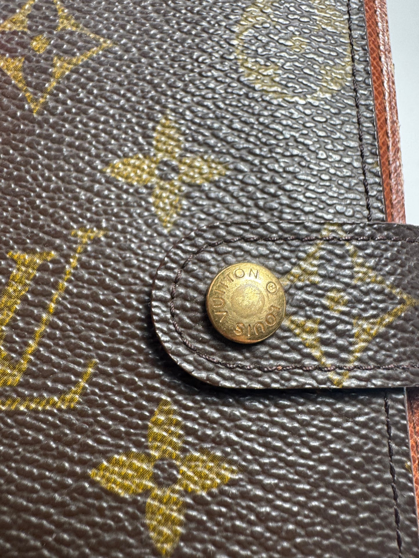 Louis Vuitton Agenda PM Monogram Planner/Passport Holder Made in Spain October 1995