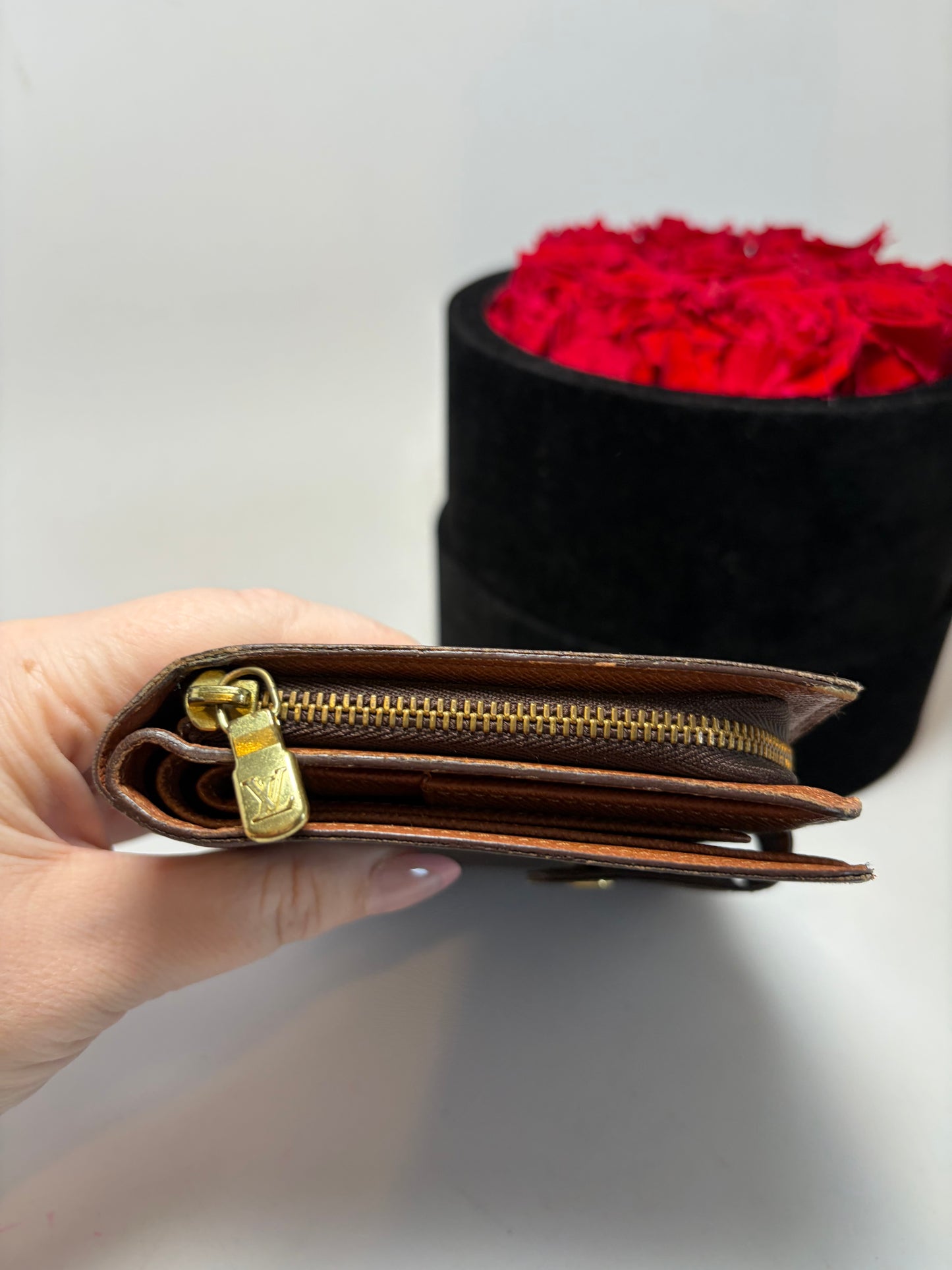 Louis Vuitton Porte Papier Passport Wallet Monogram
