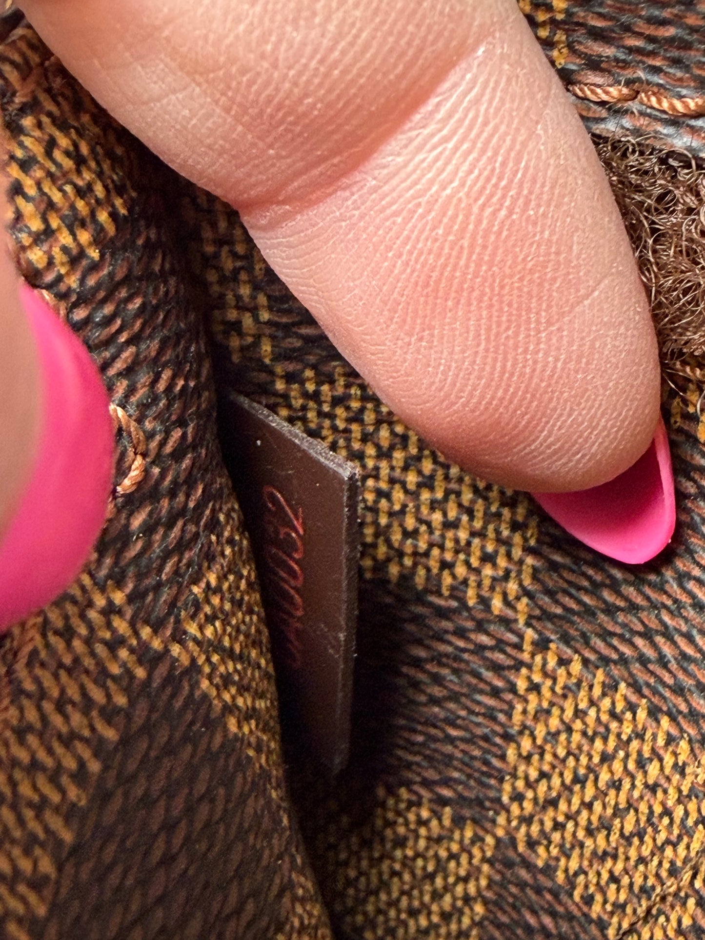 Louis Vuitton Damier Ebene Geronimo Bum Bag