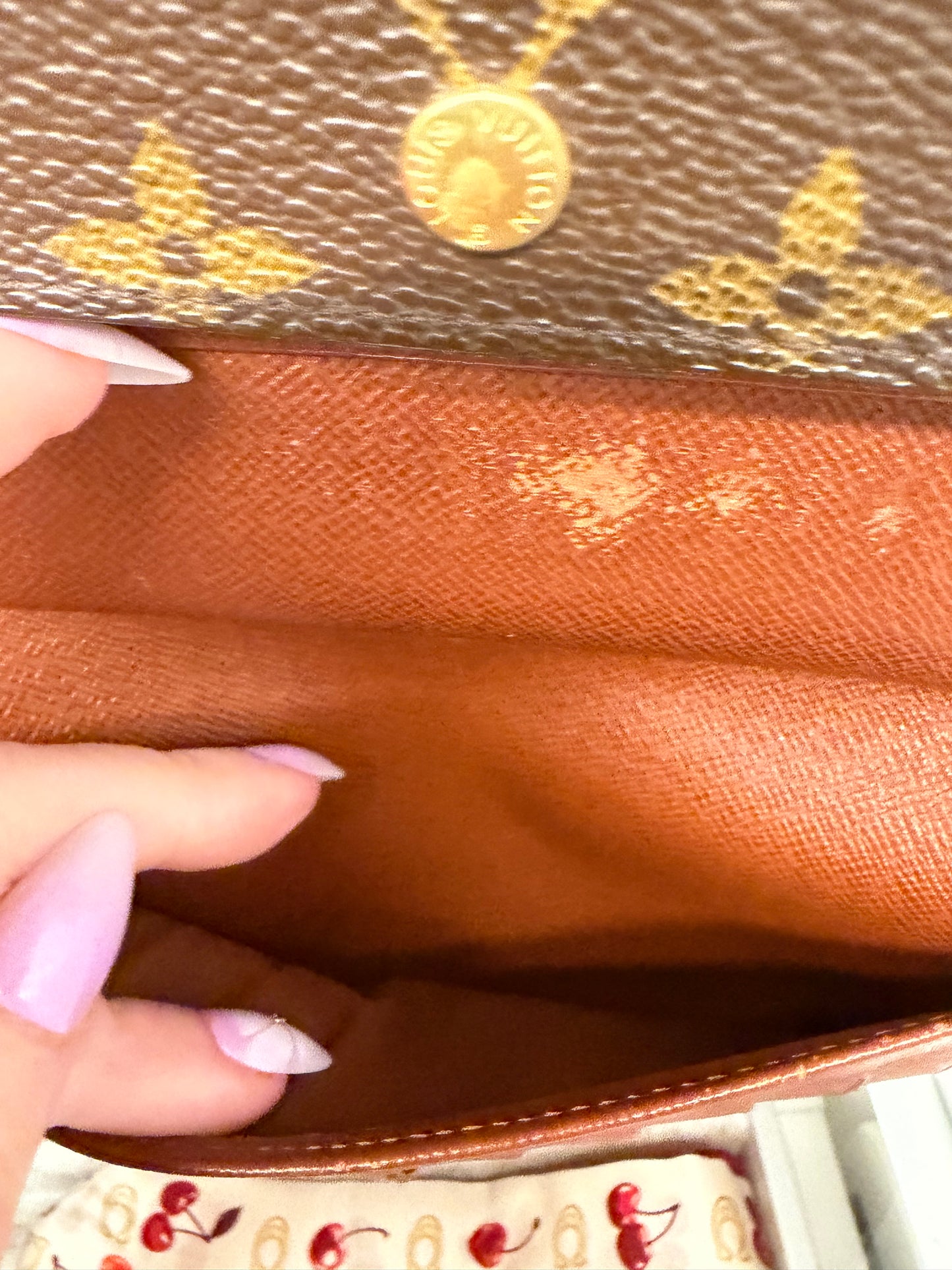 Louis Vuitton Etui papier passport monogram wallet