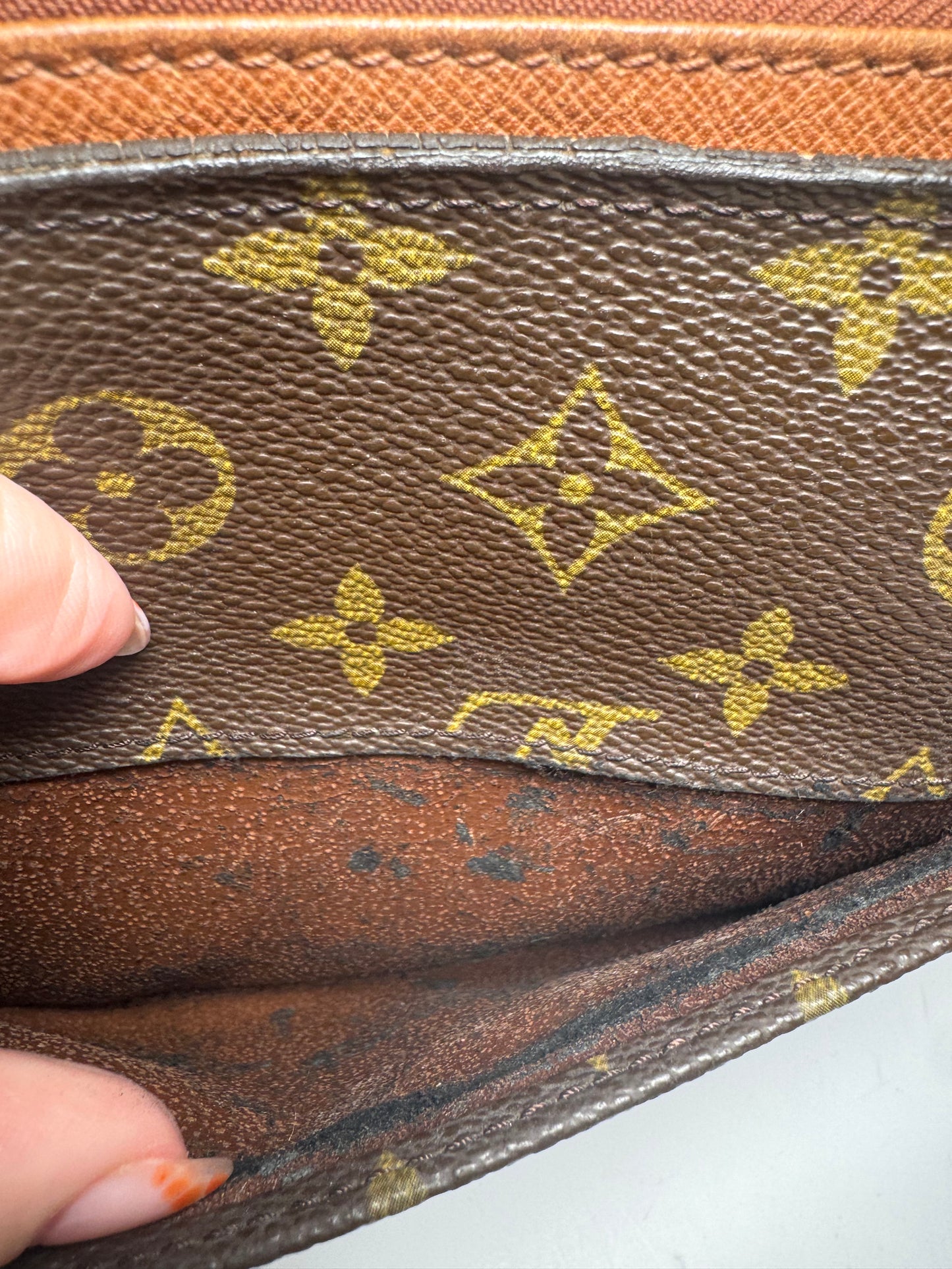 Louis Vuitton Orsay Clutch Monogram Toiletry Bag