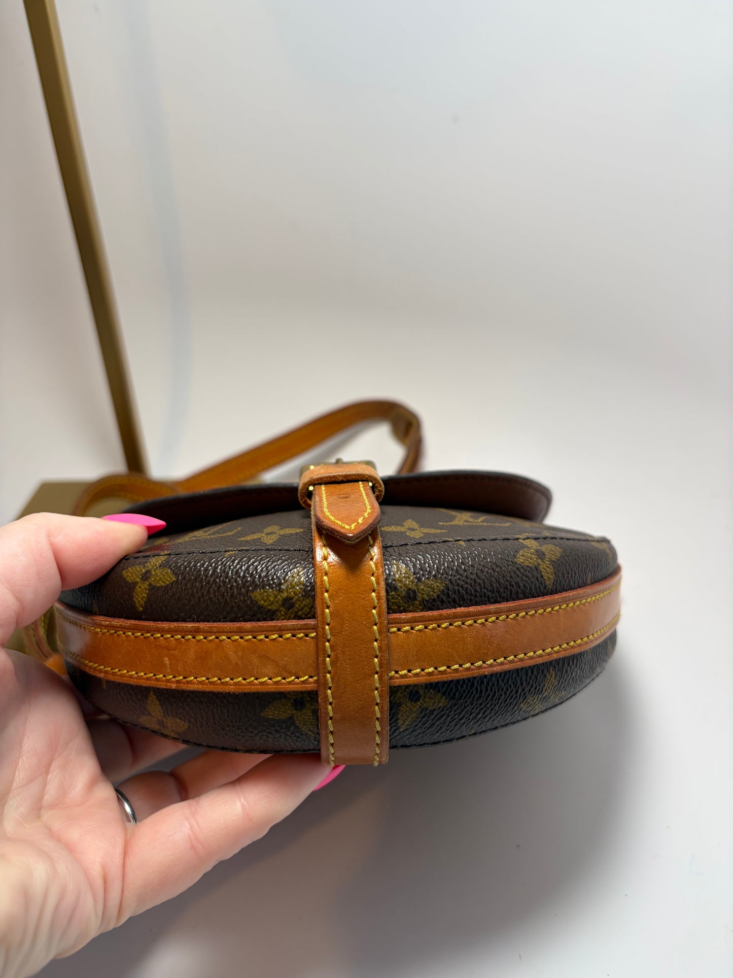 Louis Vuitton Chantilly PM Monogram Crossbody, Made in France May 1989