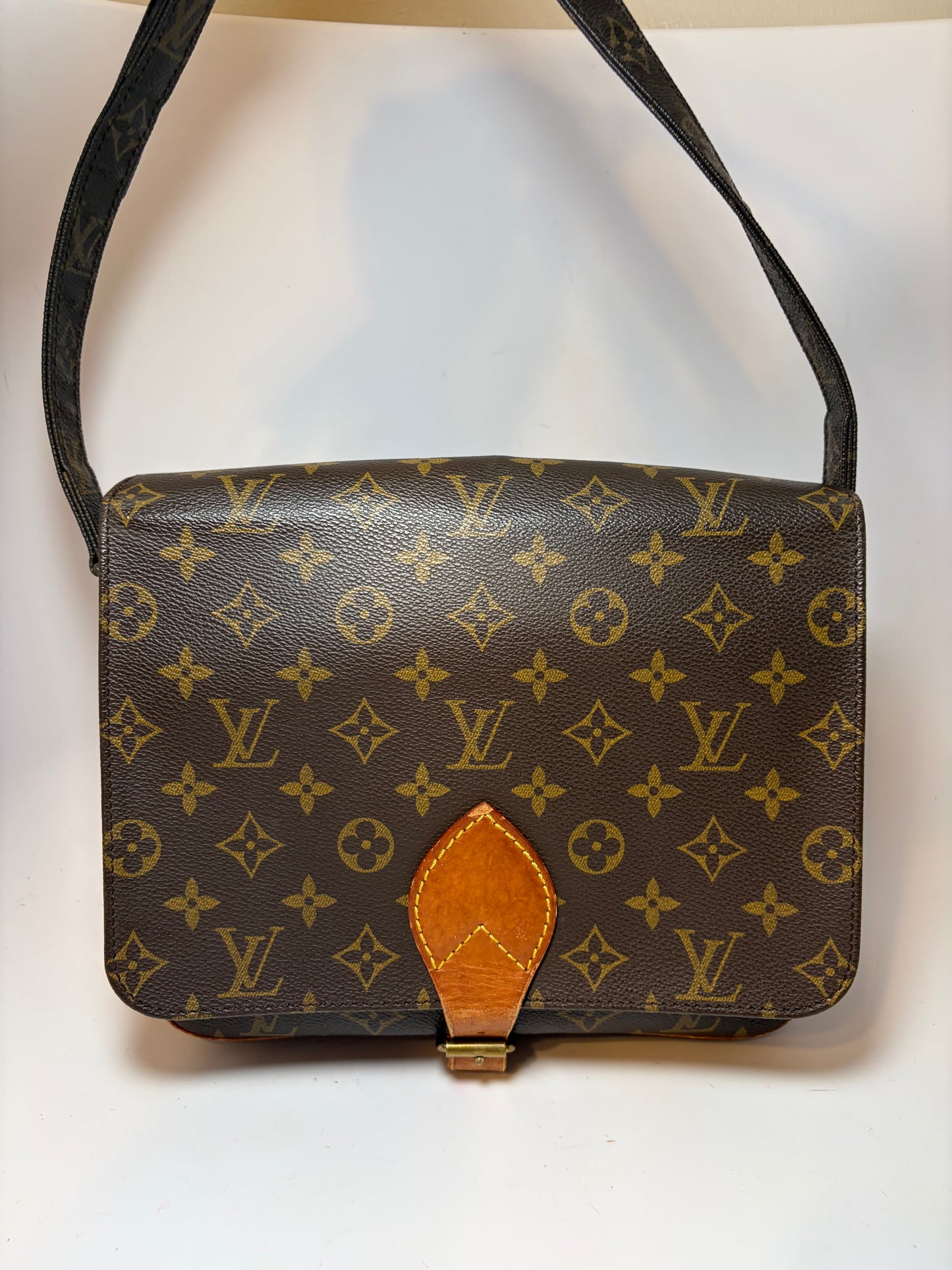 Louis Vuitton Cartouchière GM Monogram Crossbody/Shoulder Bag