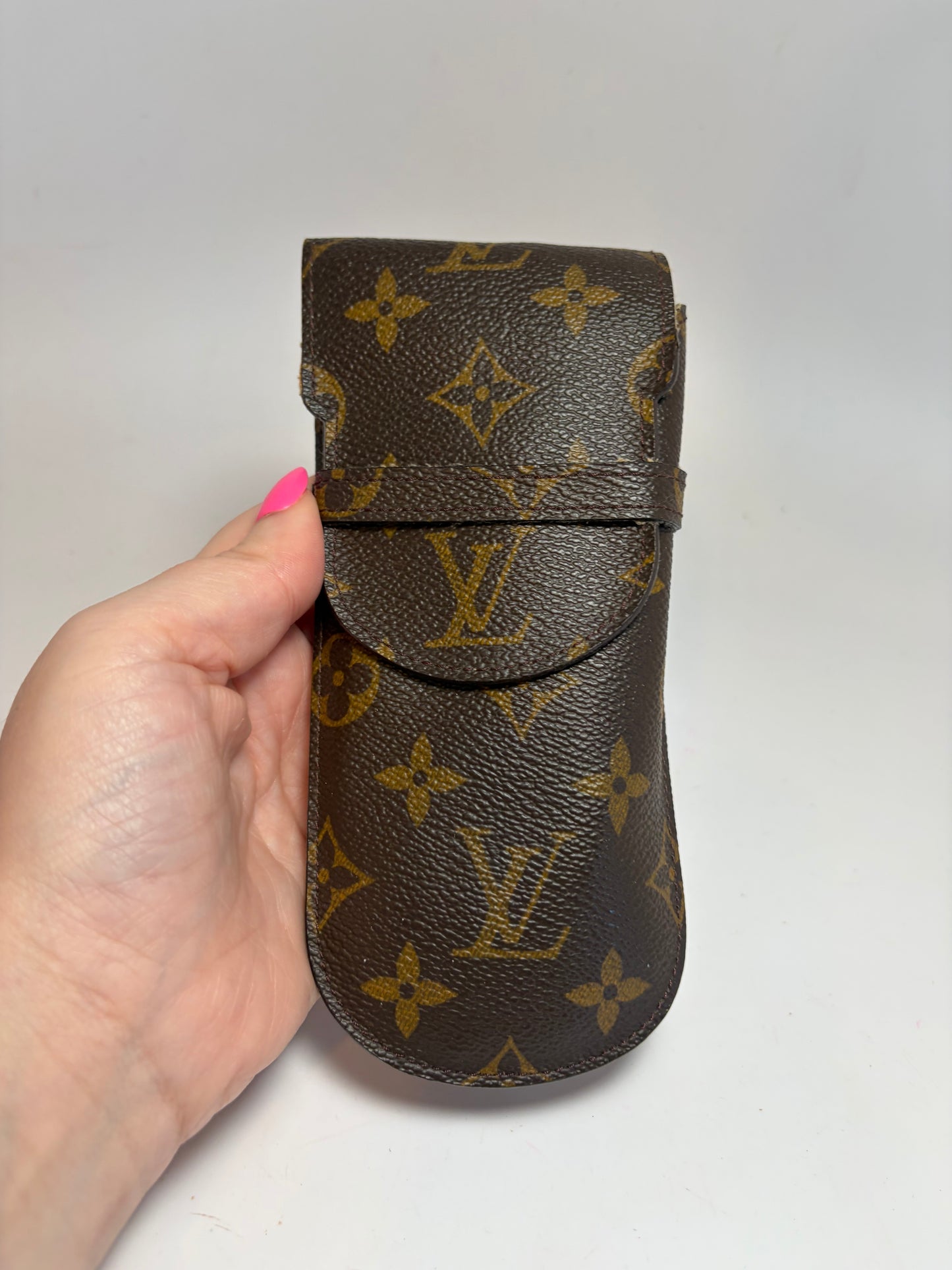 Louis Vuitton Monogram Etui Lunettes Rabat Sunglasses/Glasses Case Pouch