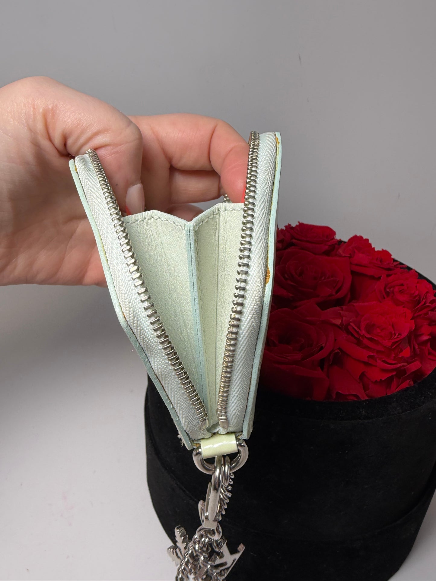 Louis Vuitton Porte Monnaie Flocon Bag Charm/Coin Purse Snow Flake