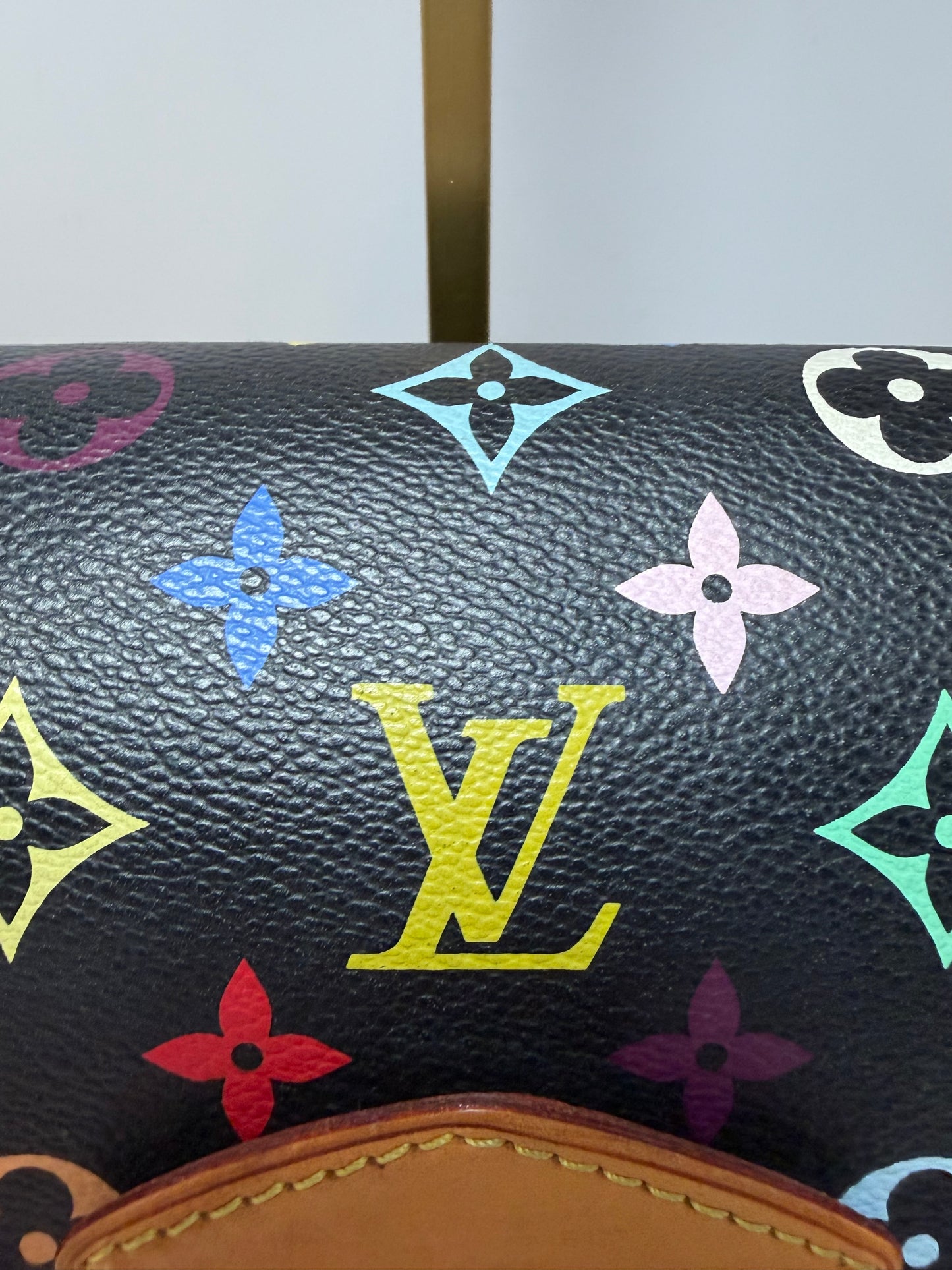 Louis Vuitton Beverly MM Black Multicolor Monogram