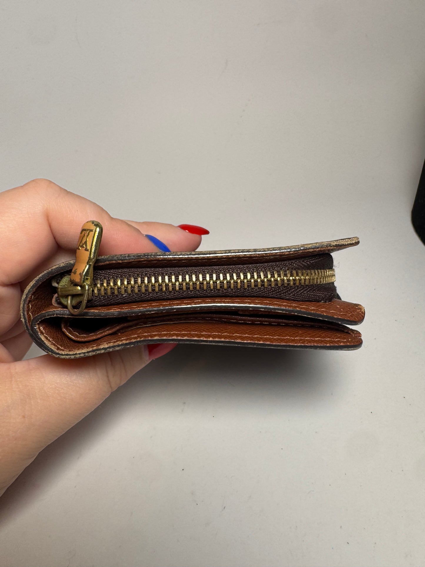 Louis Vuitton Monogram Zippy Compact Wallet
